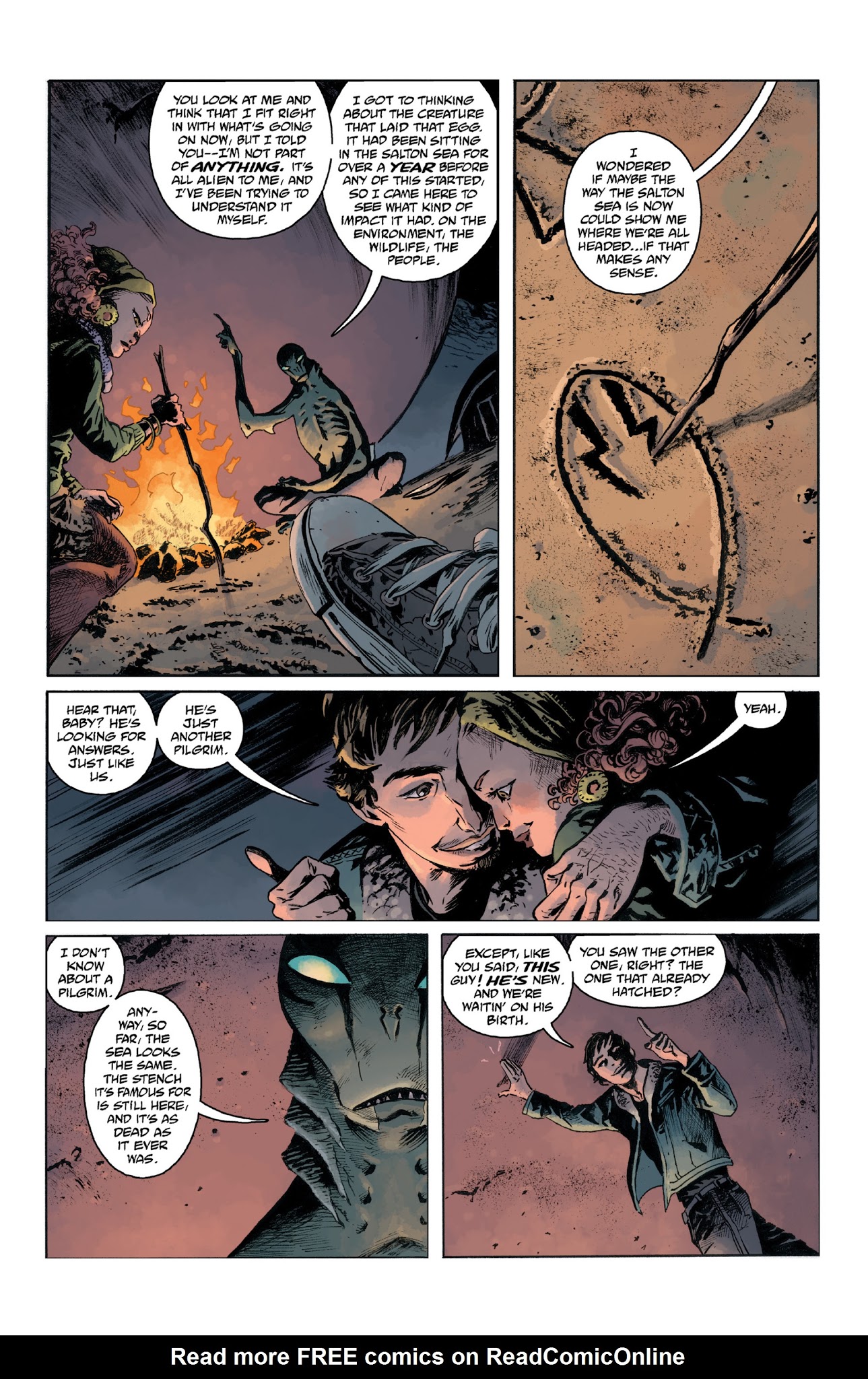 Read online Abe Sapien: Dark and Terrible and The New Race of Man comic -  Issue # TPB - 89