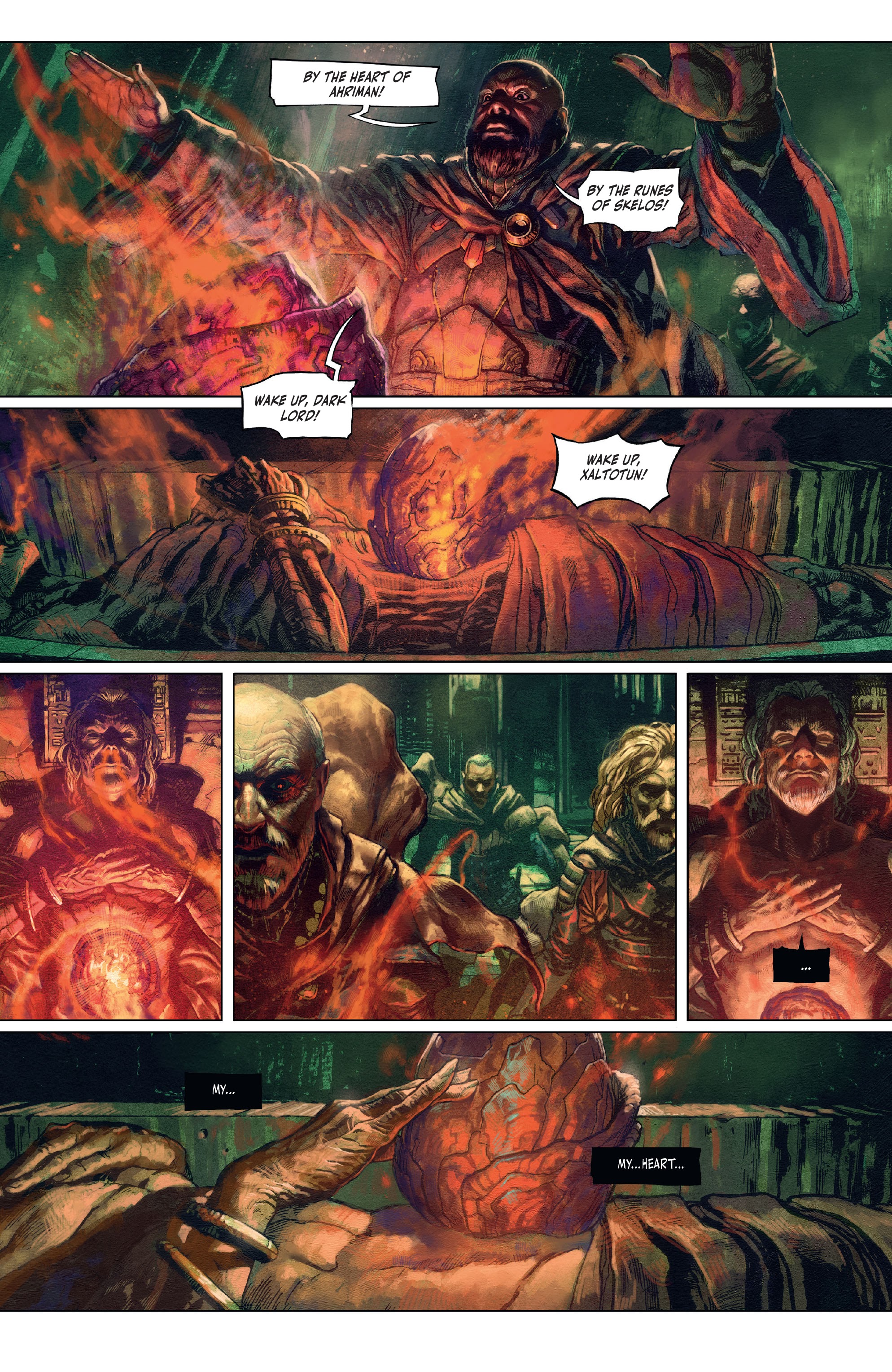 Read online The Cimmerian: Hour of the Dragon comic -  Issue #1 - 5