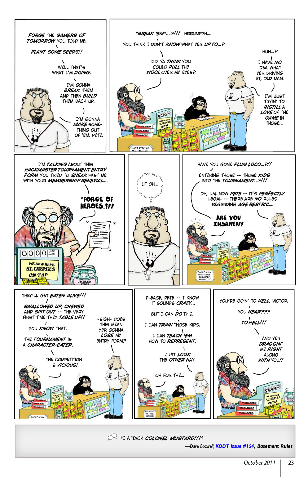 Read online Knights of the Dinner Table comic -  Issue #180 - 25