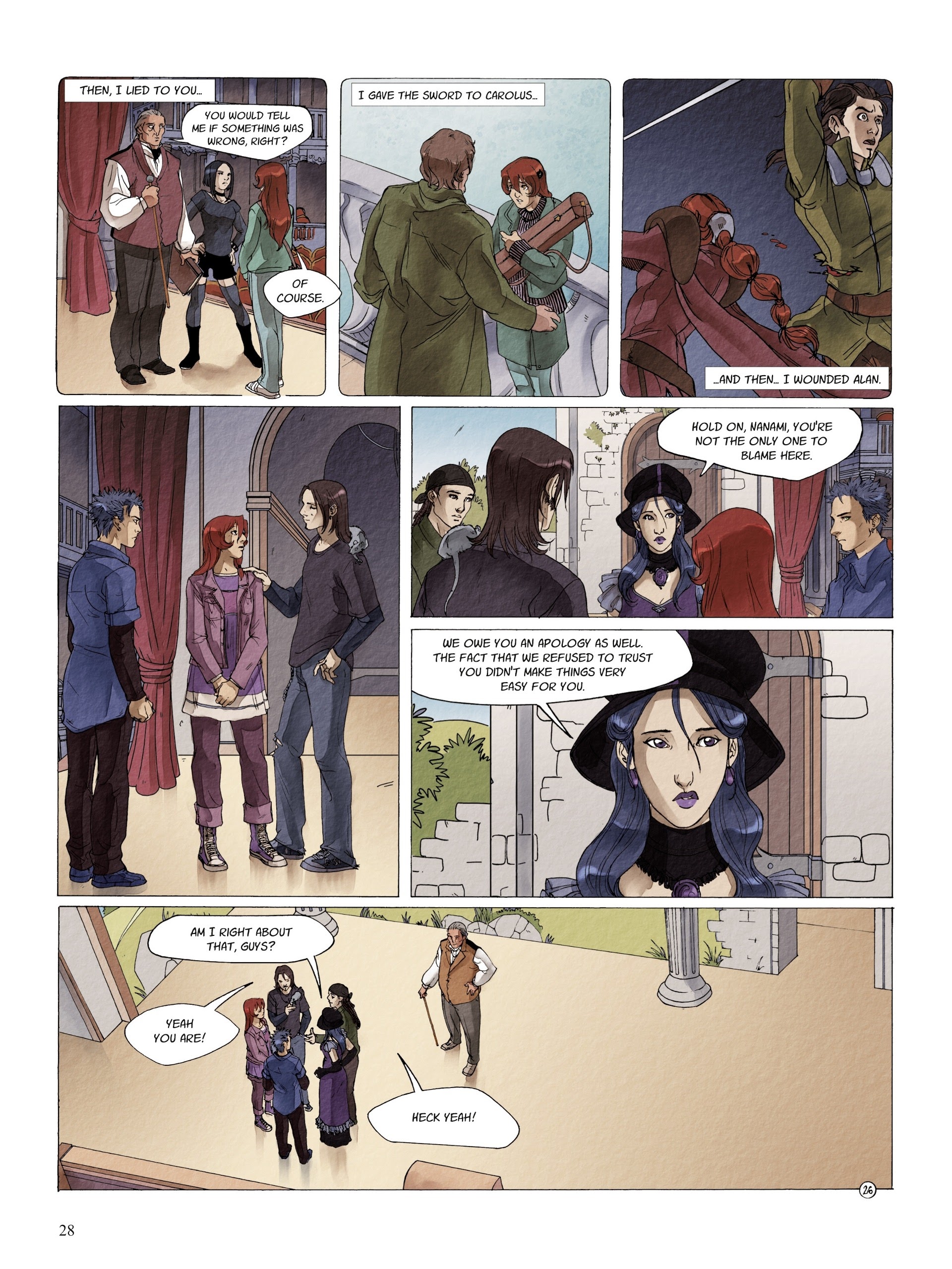 Read online Nanami comic -  Issue #5 - 28