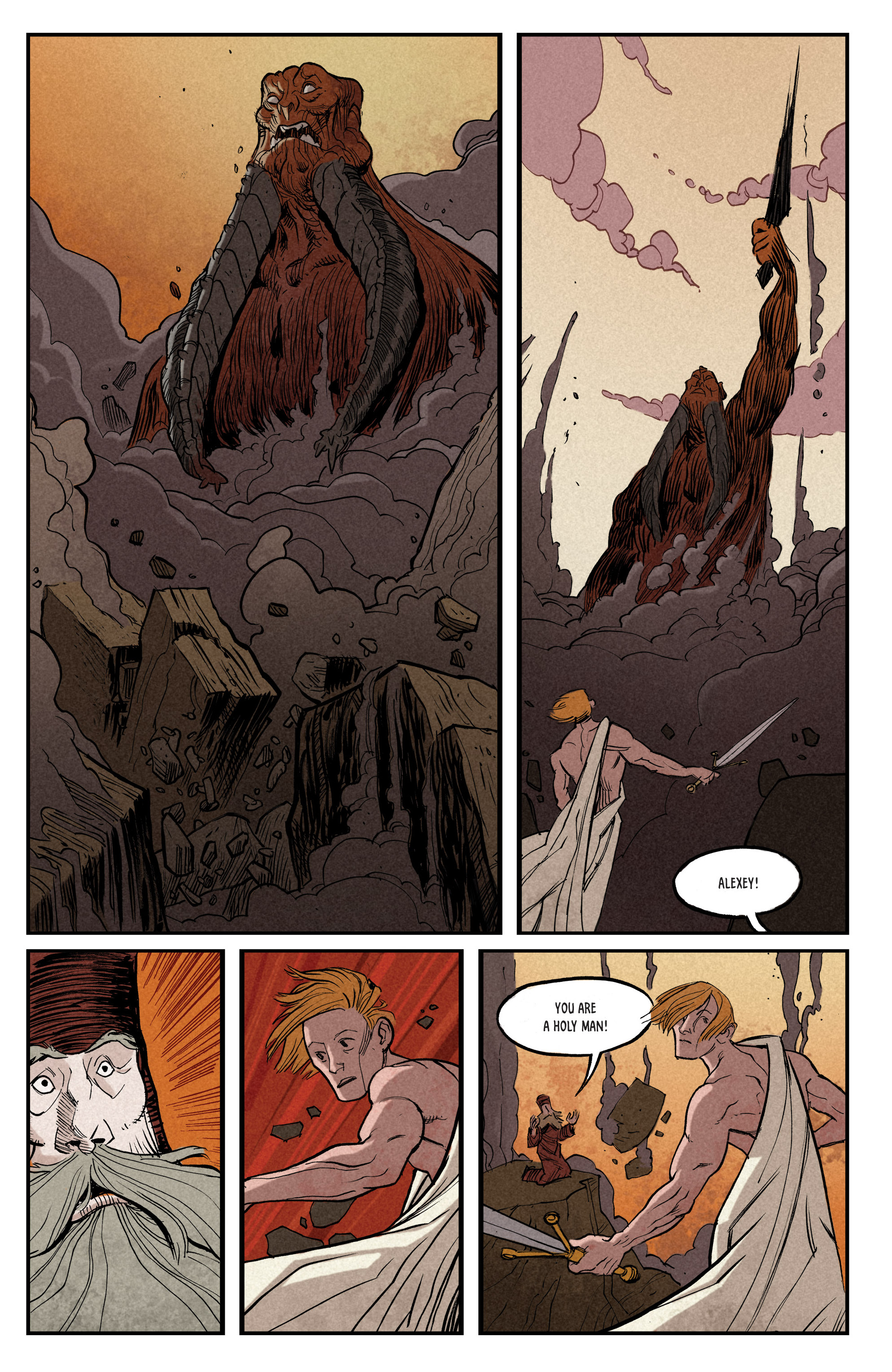 Read online Green Monk: Blood of the Martyrs comic -  Issue # TPB - 37