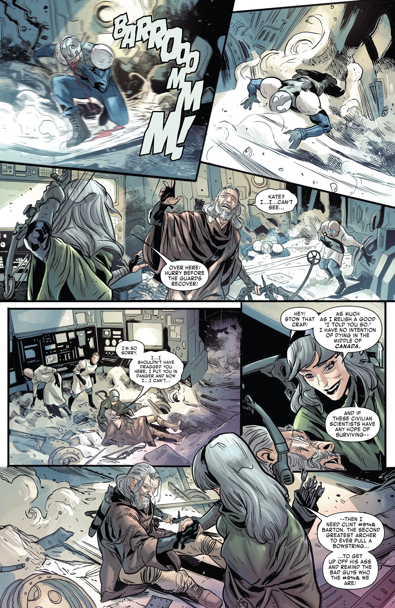 Read online Old Man Hawkeye comic -  Issue #12 - 7
