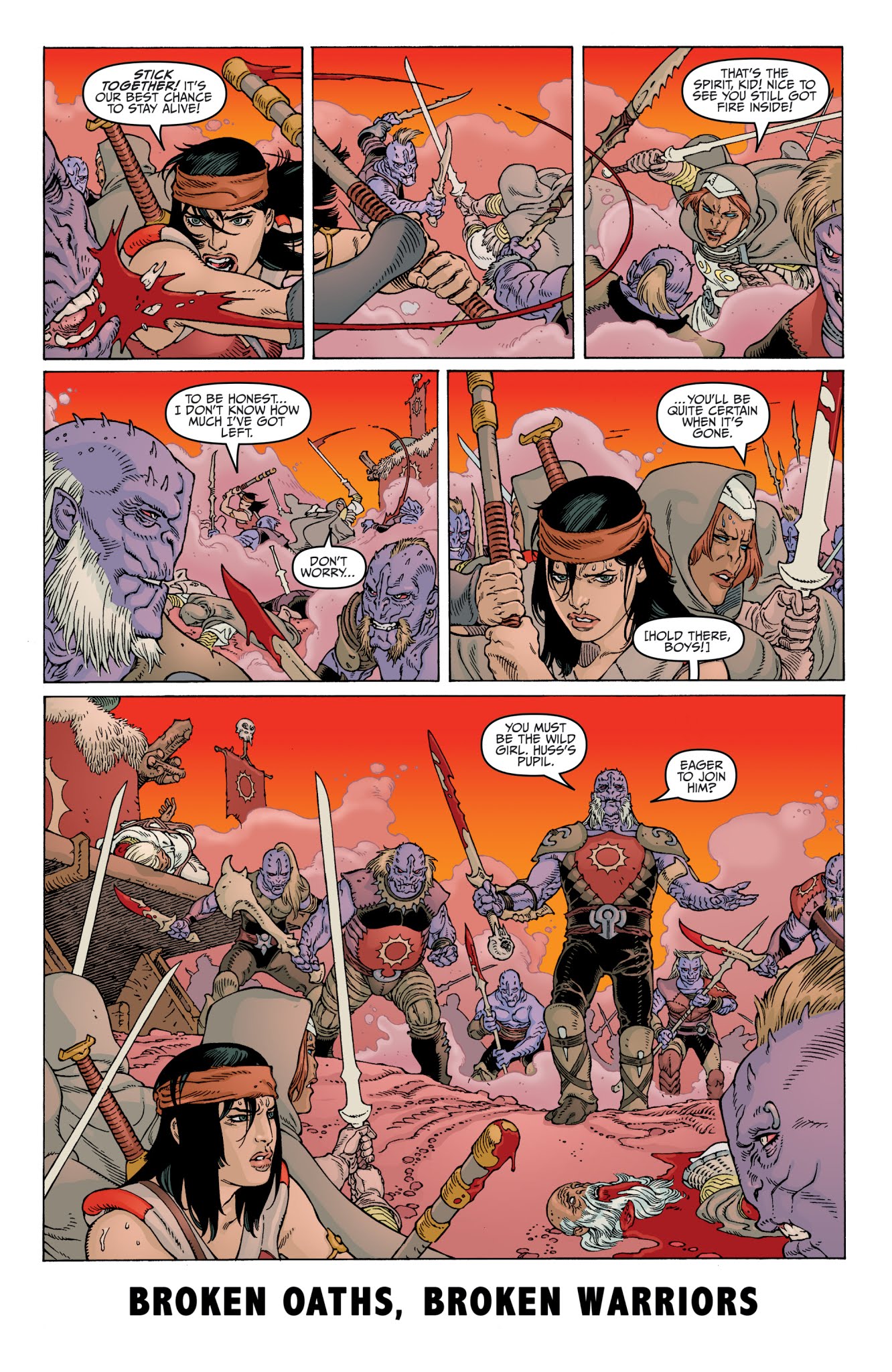 Read online Sword of Ages comic -  Issue #4 - 12