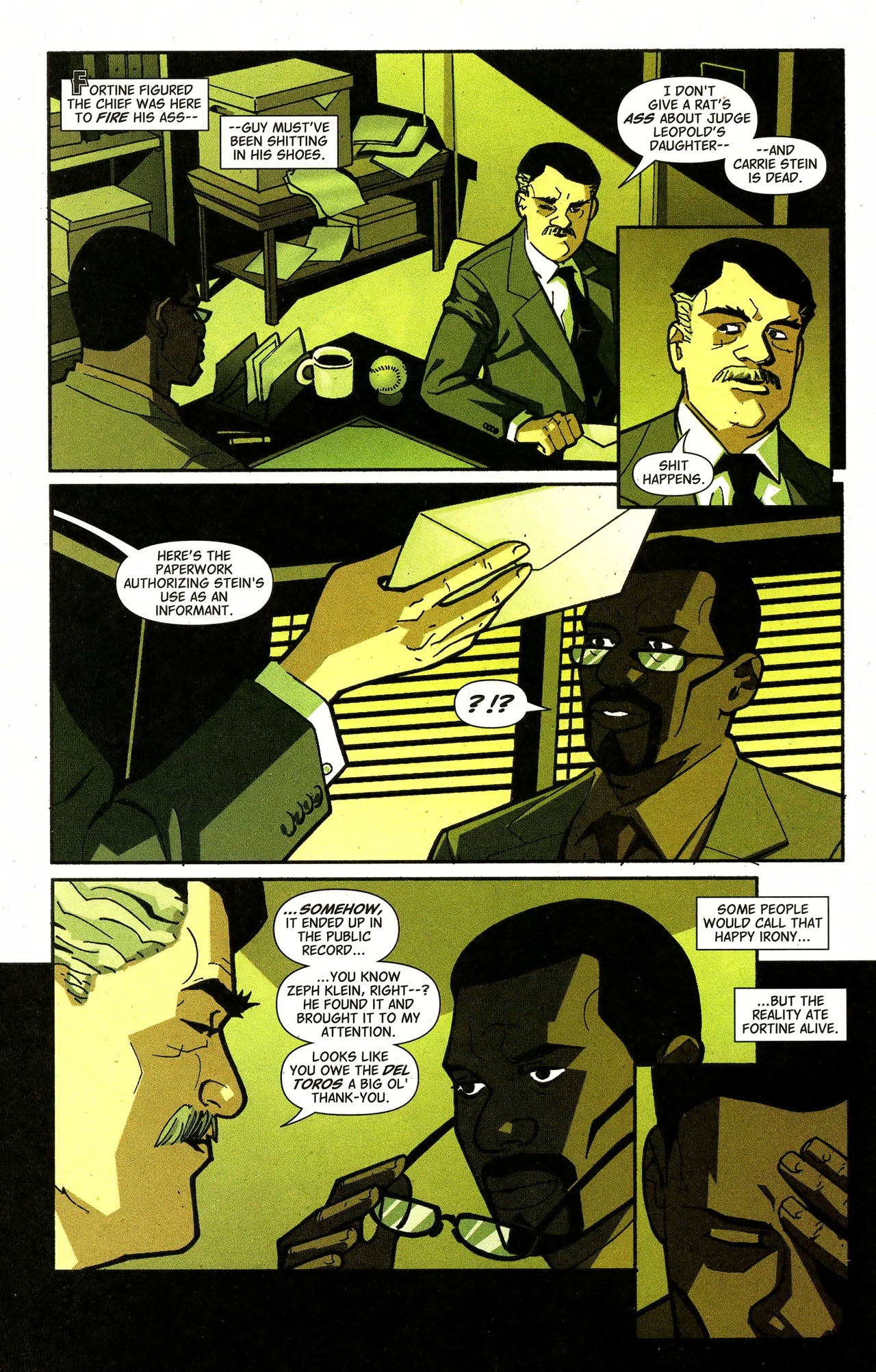Read online Bite Club: Vampire Crime Unit comic -  Issue #5 - 19
