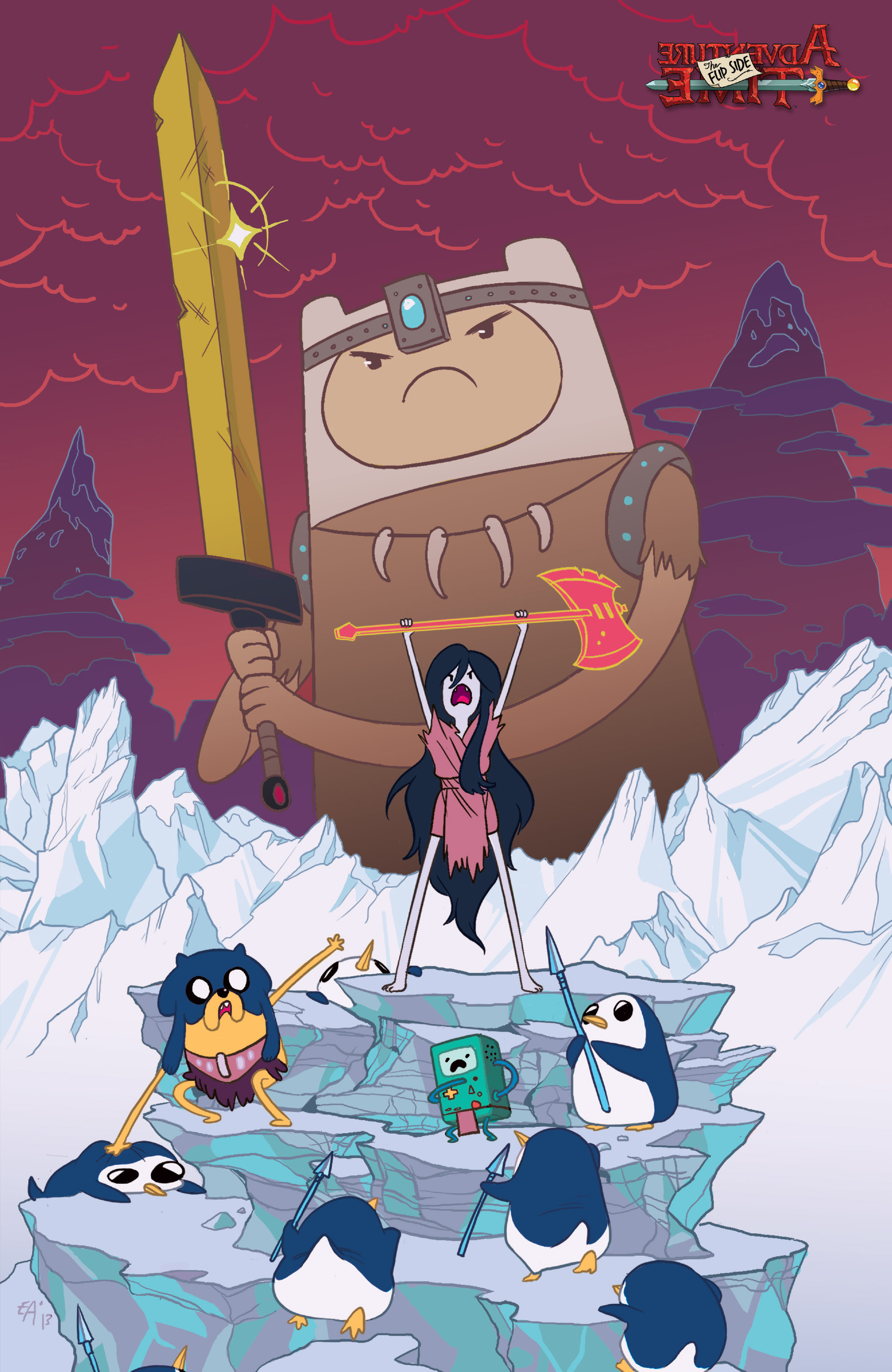 Read online Adventure Time: The Flip Side comic -  Issue #1 - 3