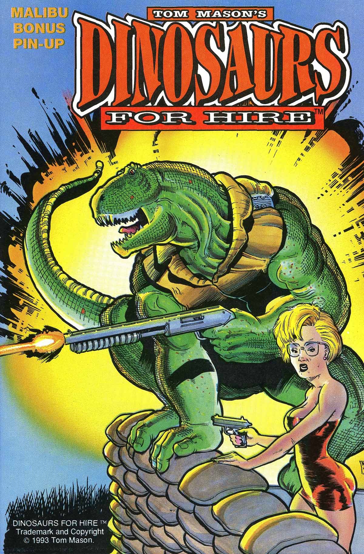 Read online Dinosaurs For Hire comic -  Issue #10 - 20