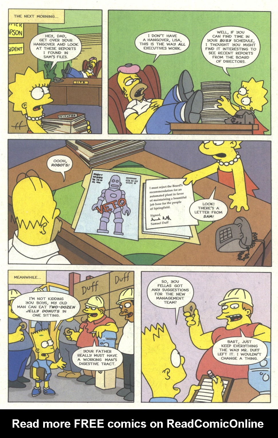 Read online Simpsons Comics comic -  Issue #14 - 16