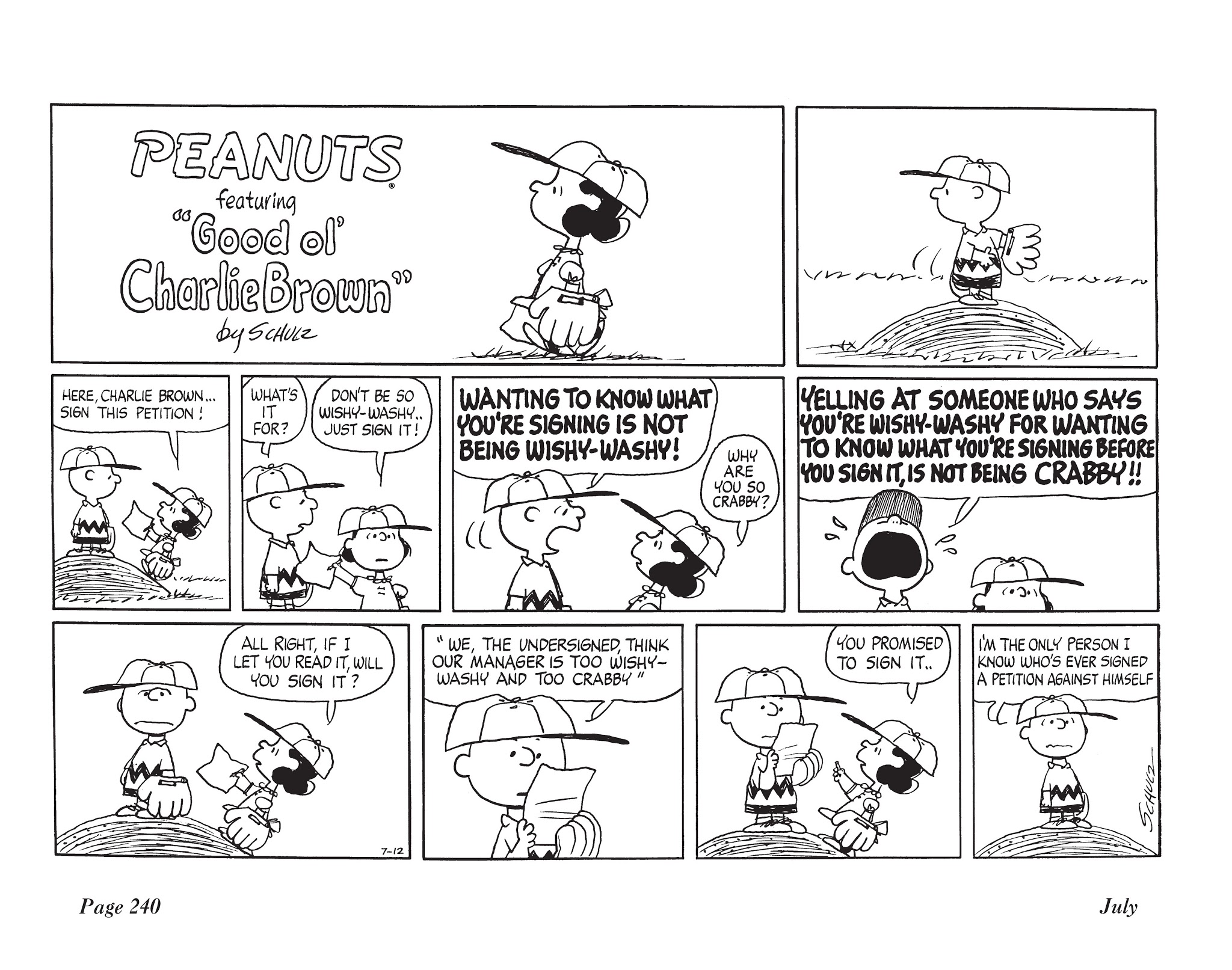 Read online The Complete Peanuts comic -  Issue # TPB 10 - 253