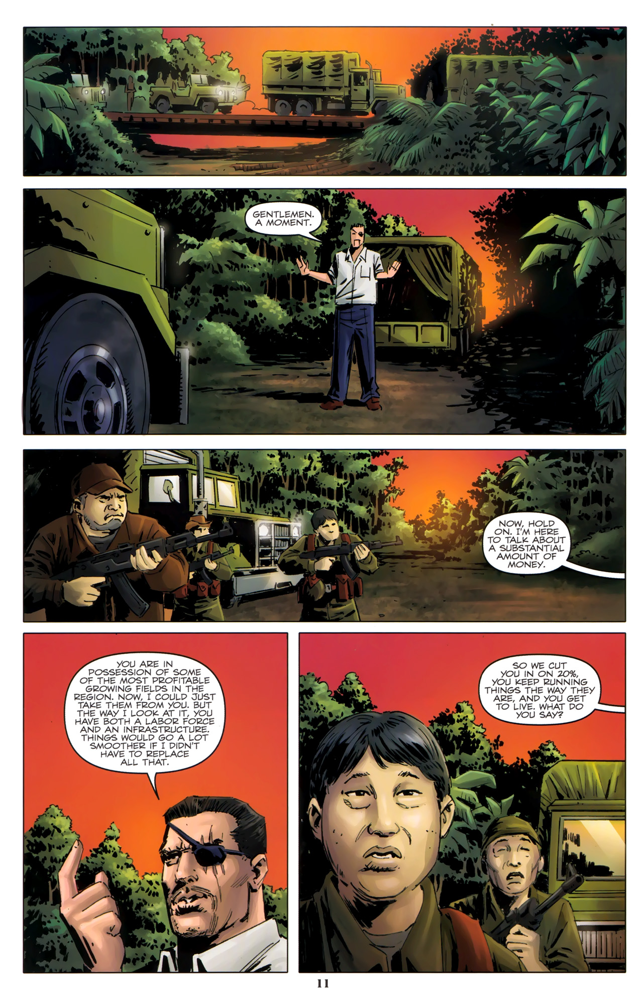 Read online G.I. Joe Cobra (2011) comic -  Issue #4 - 14