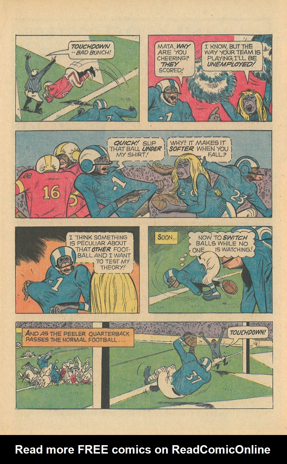 Read online Lancelot Link Secret Chimp comic -  Issue #8 - 13