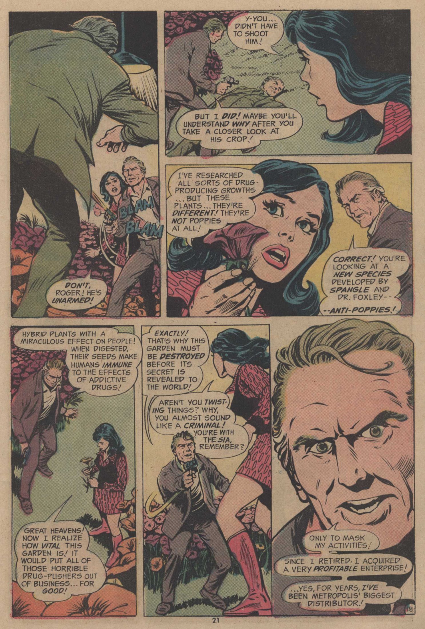 Read online The Superman Family comic -  Issue #166 - 21