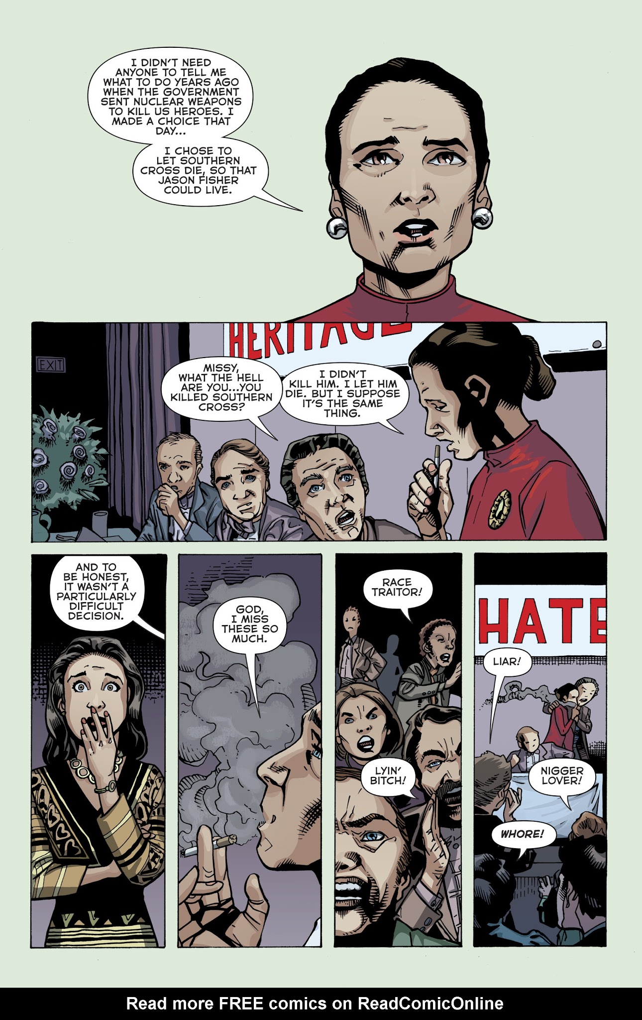 Read online The American Way: Those Above and Those Below comic -  Issue #5 - 15