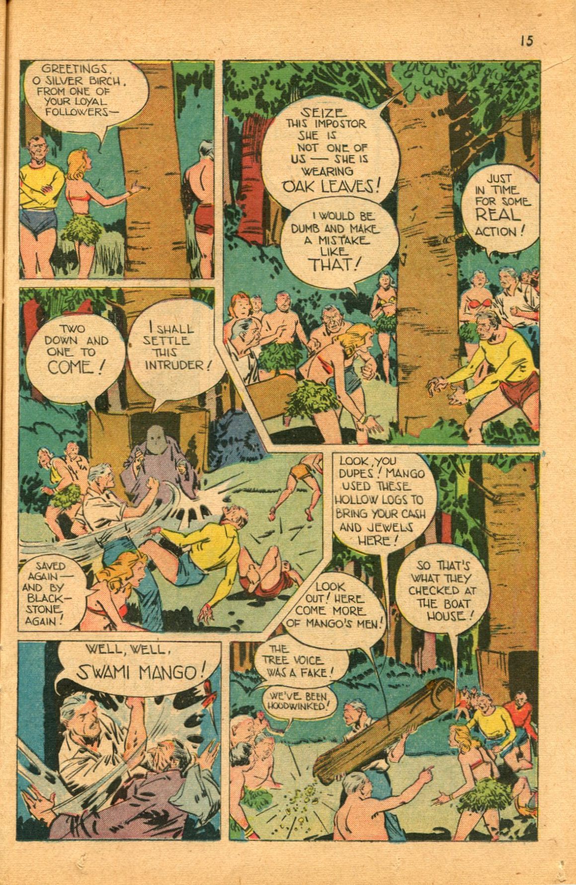 Read online Super-Magician Comics comic -  Issue #46 - 15