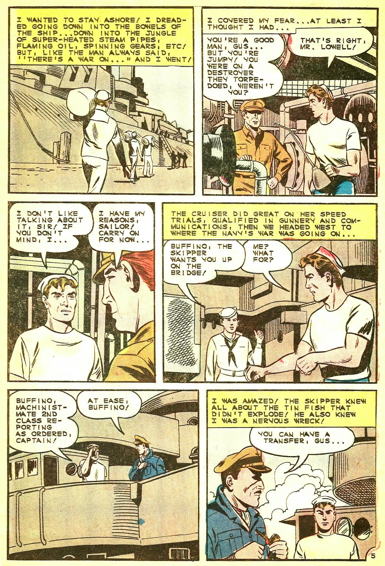 Read online Fightin' Navy comic -  Issue #124 - 9
