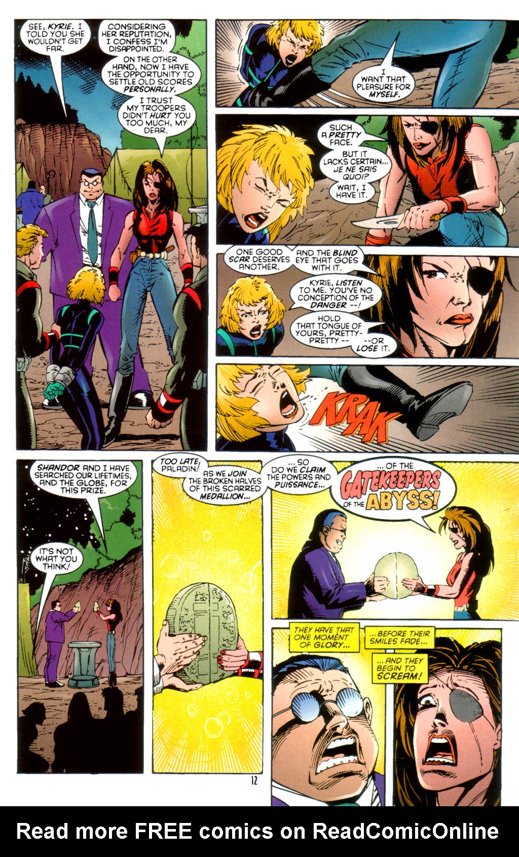 Read online Sovereign Seven comic -  Issue #29 - 12