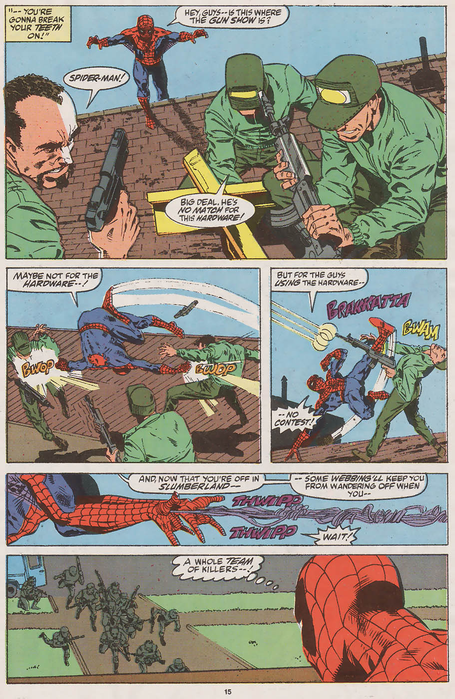 Read online Web of Spider-Man (1985) comic -  Issue #71 - 12