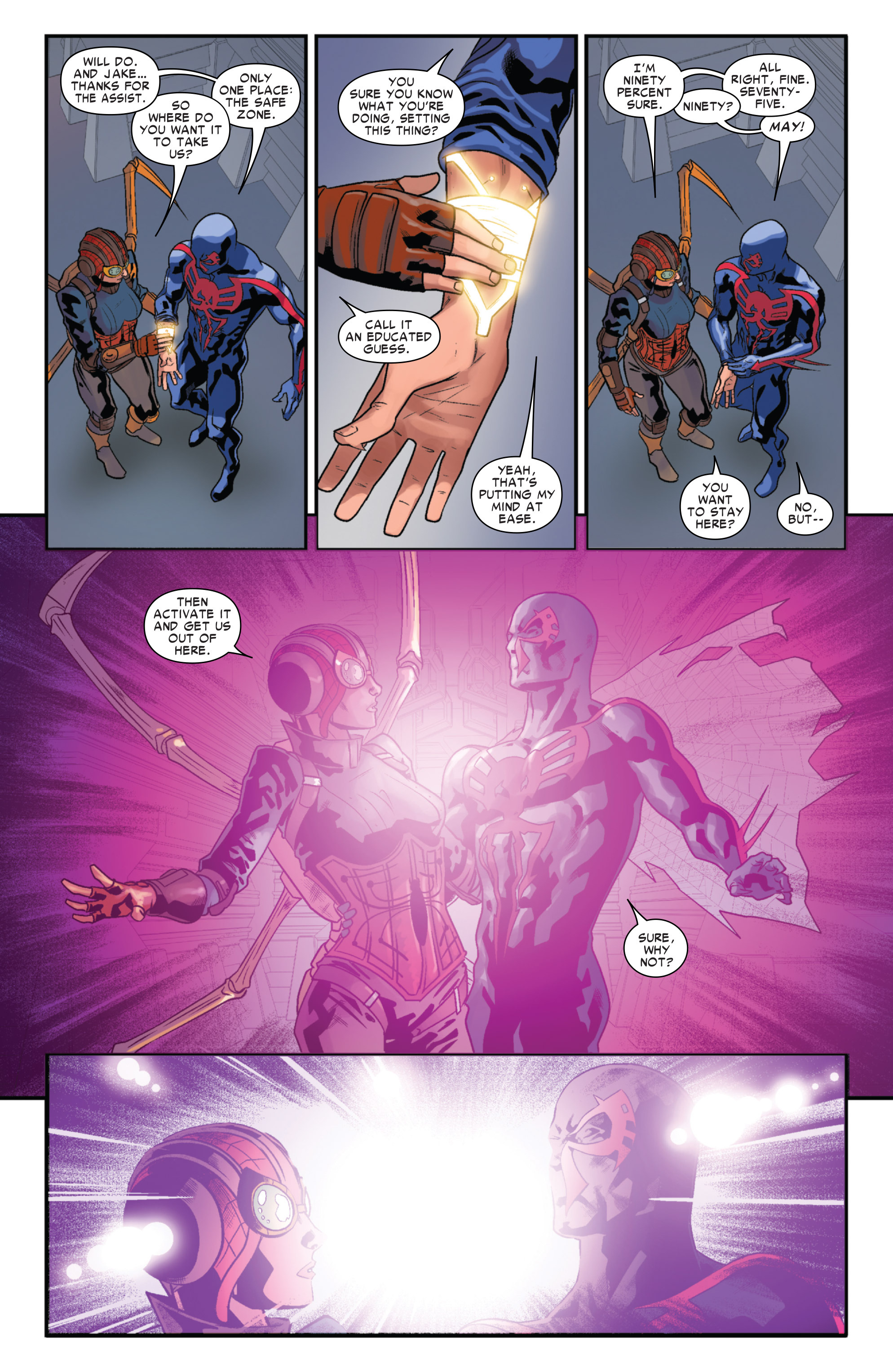 Read online Spider-Man 2099 (2014) comic -  Issue #7 - 21