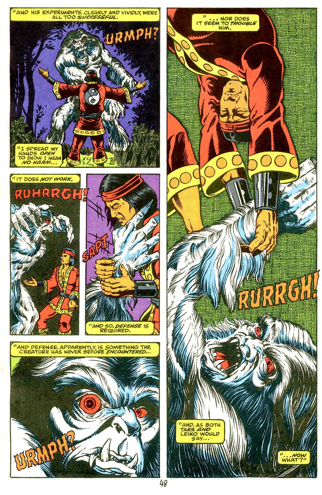 Read online Master of Kung Fu: Bleeding Black comic -  Issue # Full - 50