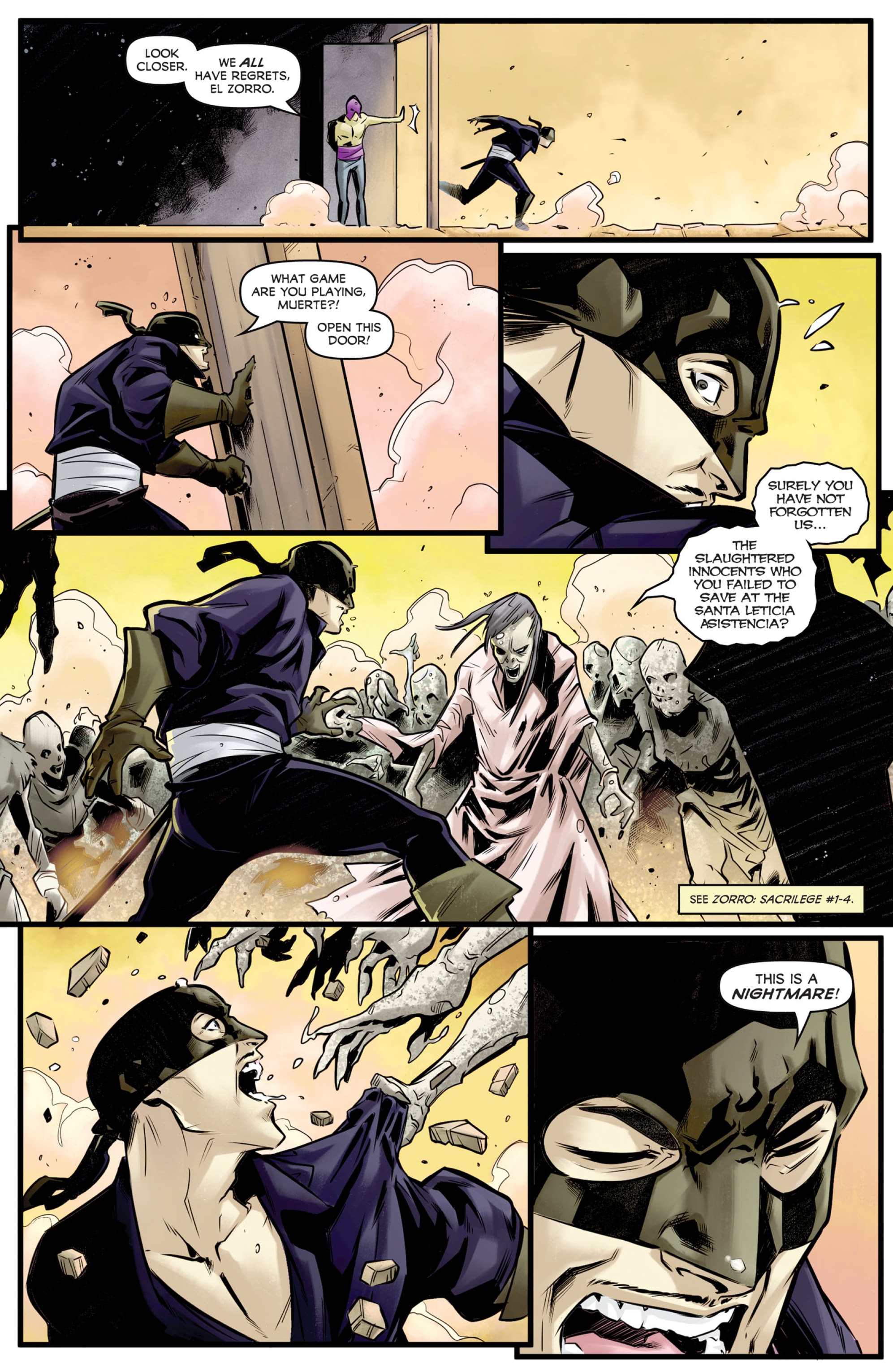 Read online Zorro: Galleon Of the Dead comic -  Issue #3 - 10