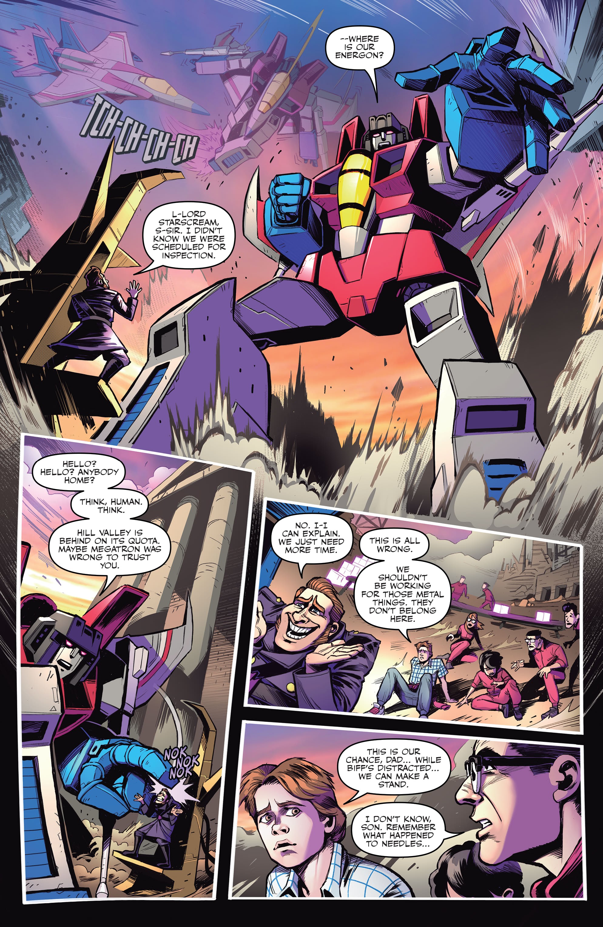 Read online Transformers: Back to the Future comic -  Issue #1 - 18