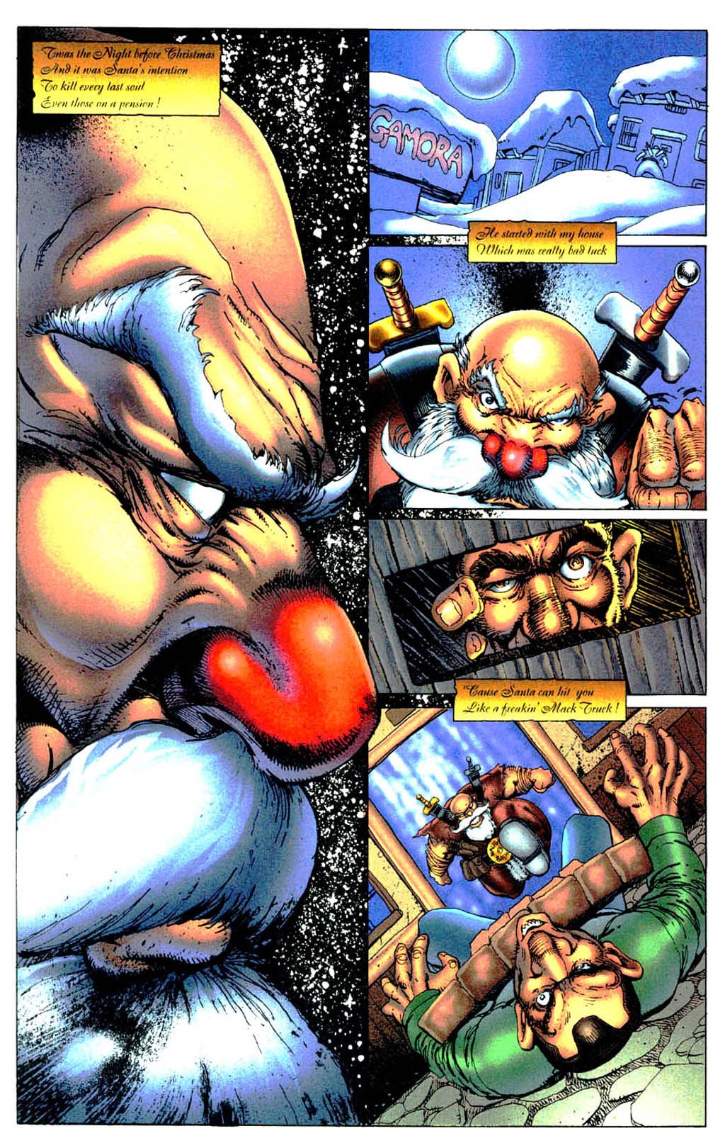 Read online Santa The Barbarian comic -  Issue # Full - 9