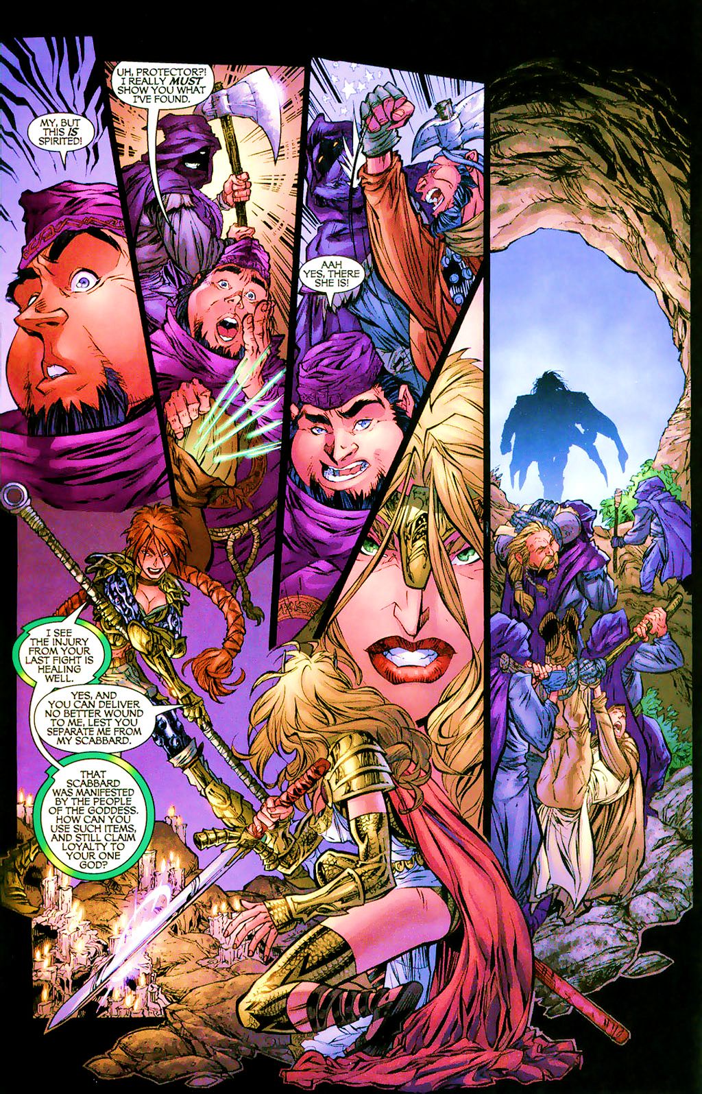 Read online More Than Mortal / Lady Pendragon comic -  Issue # Full - 12