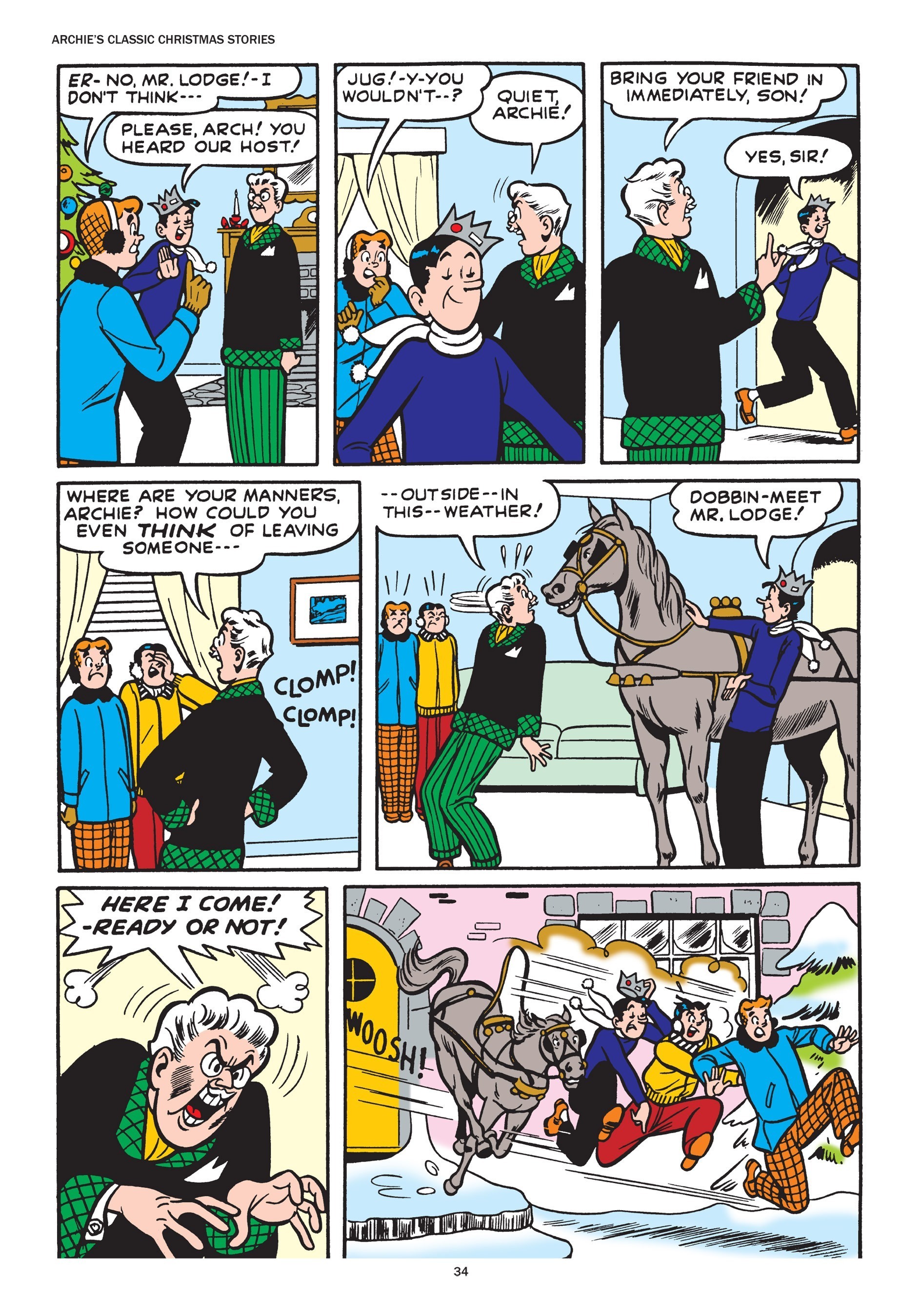 Read online Archie's Classic Christmas Stories comic -  Issue # TPB - 35