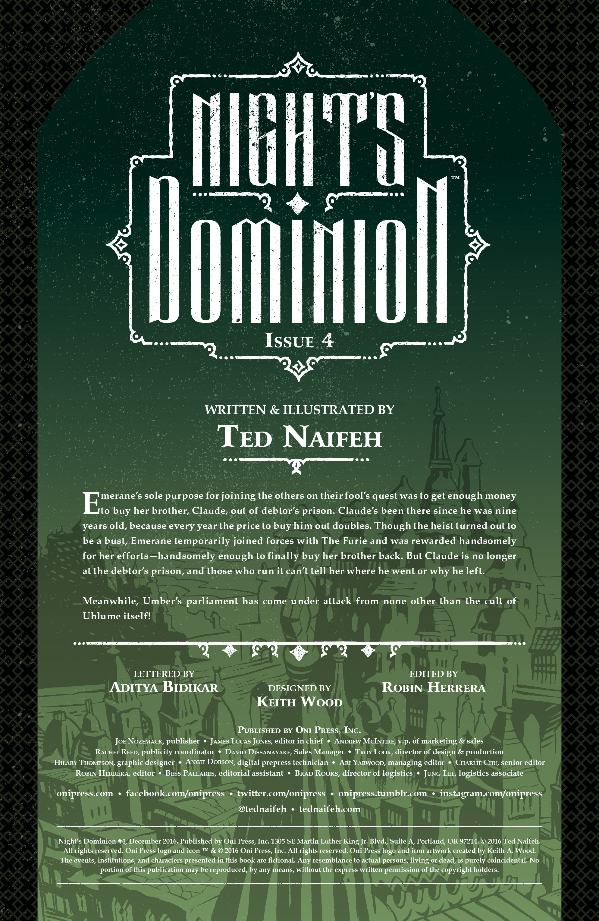 Read online Night's Dominion comic -  Issue #4 - 2