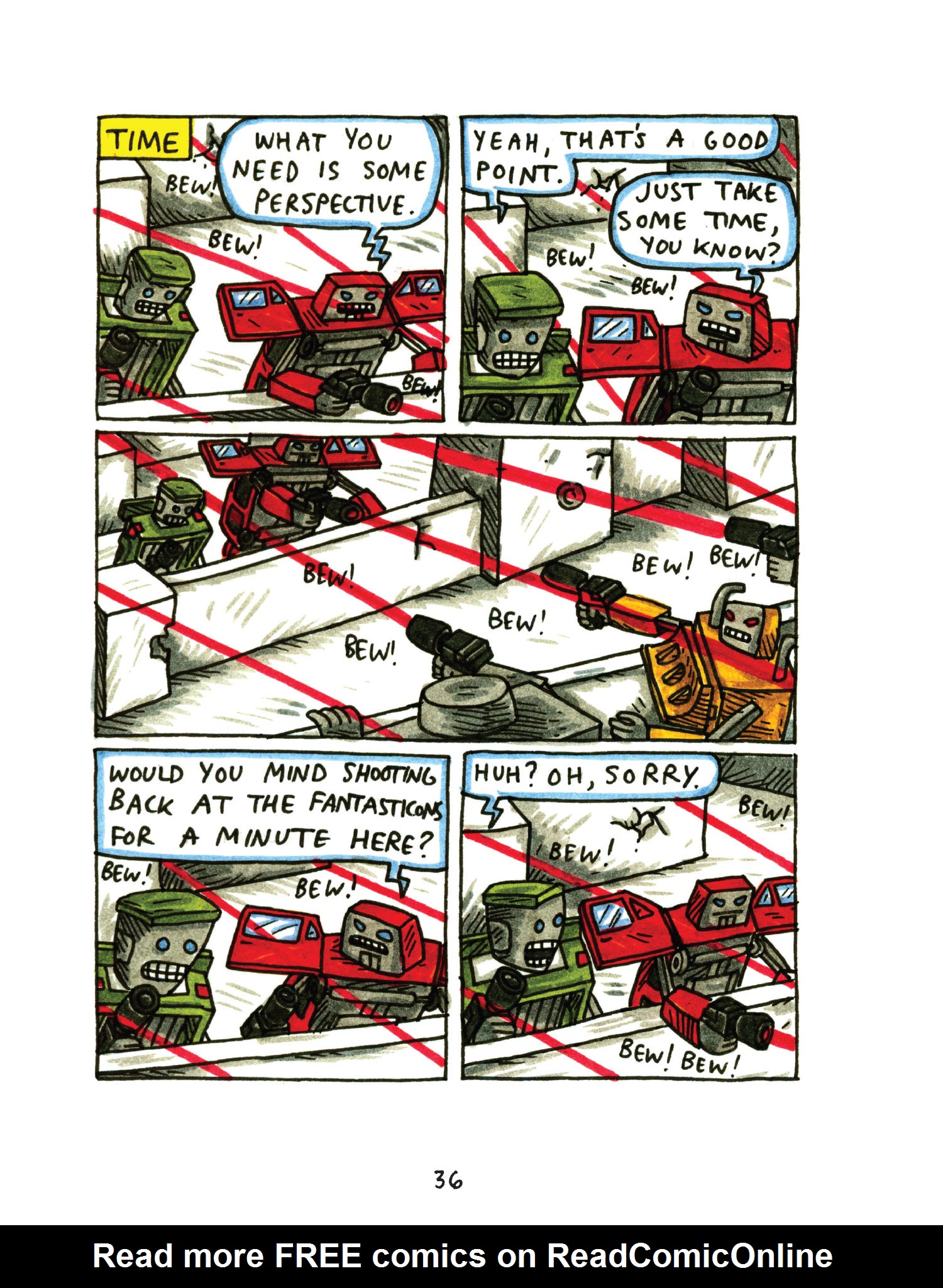 Read online Incredible Change-Bots: Two Point Something Something comic -  Issue # TPB (Part 1) - 36