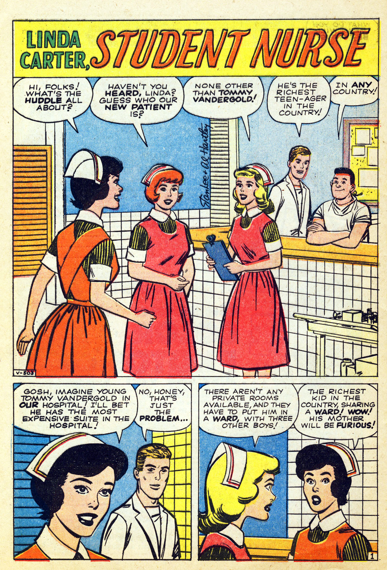 Read online Linda Carter, Student Nurse comic -  Issue #3 - 28