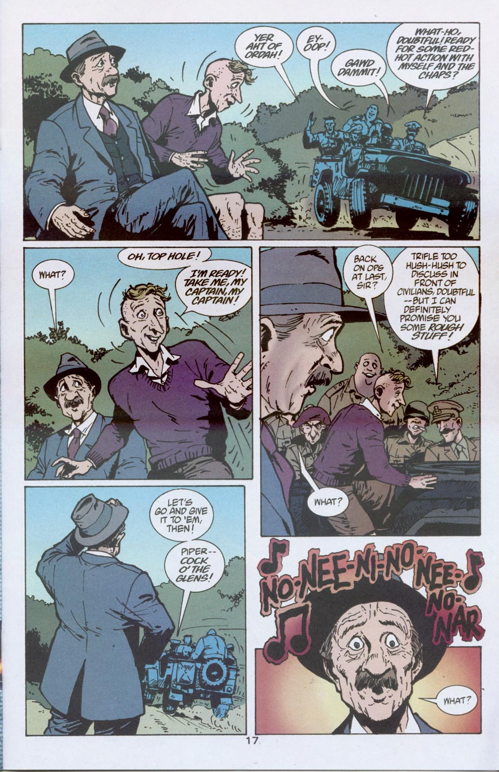 Read online Adventures in the Rifle Brigade: Operation Bollock comic -  Issue #1 - 18