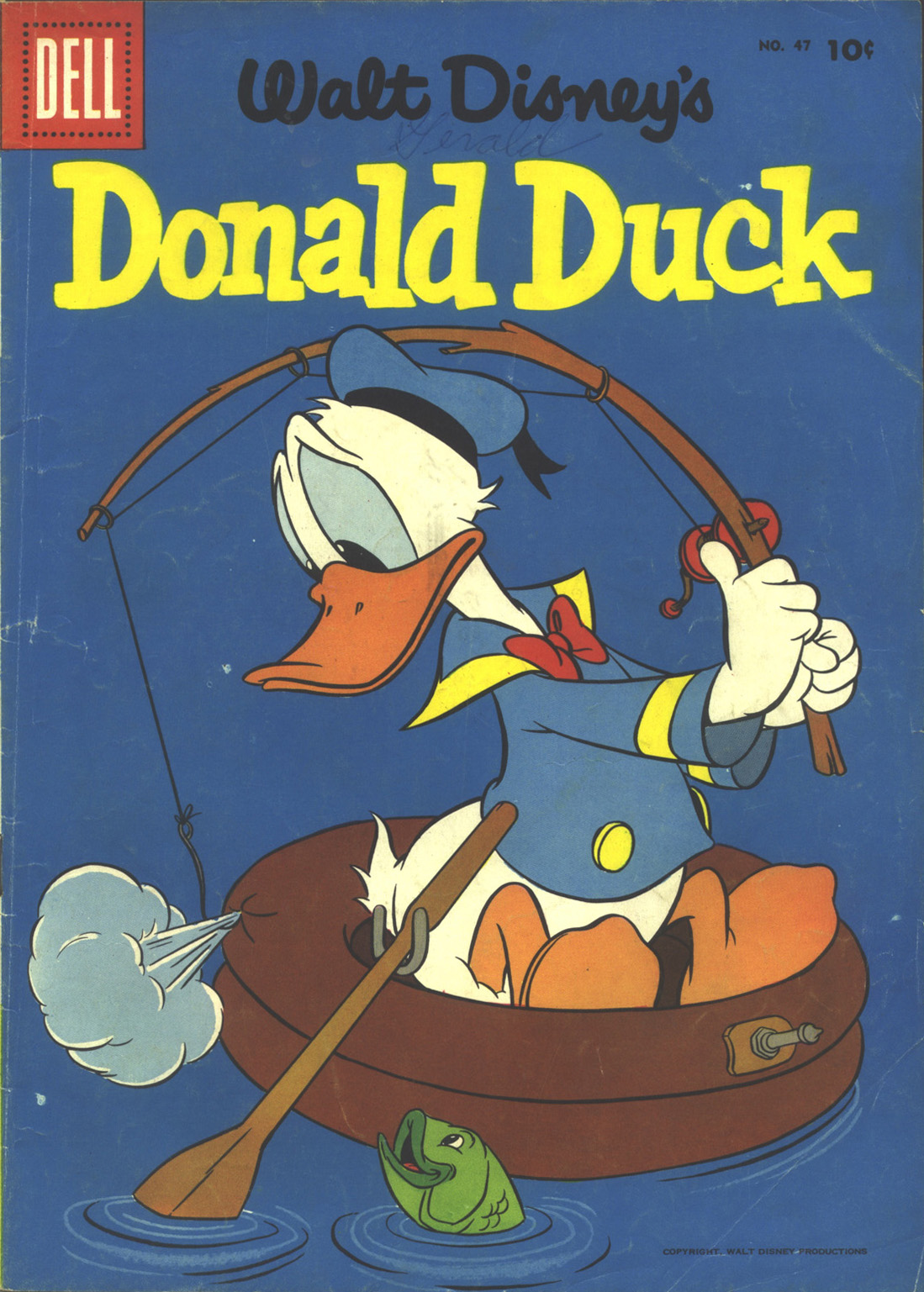 Read online Walt Disney's Donald Duck (1952) comic -  Issue #47 - 1