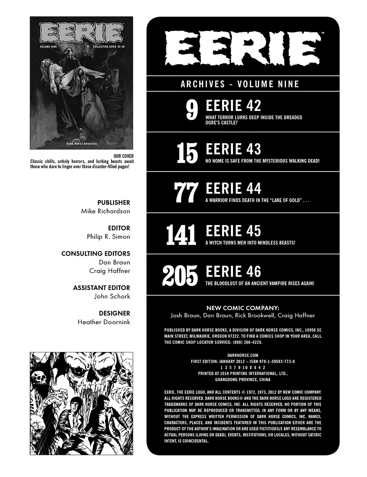 Read online Eerie Archives comic -  Issue # TPB 9 - 4