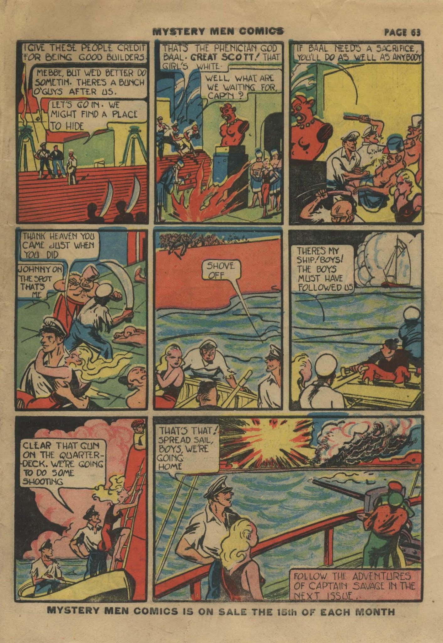 Read online Mystery Men Comics comic -  Issue #15 - 65