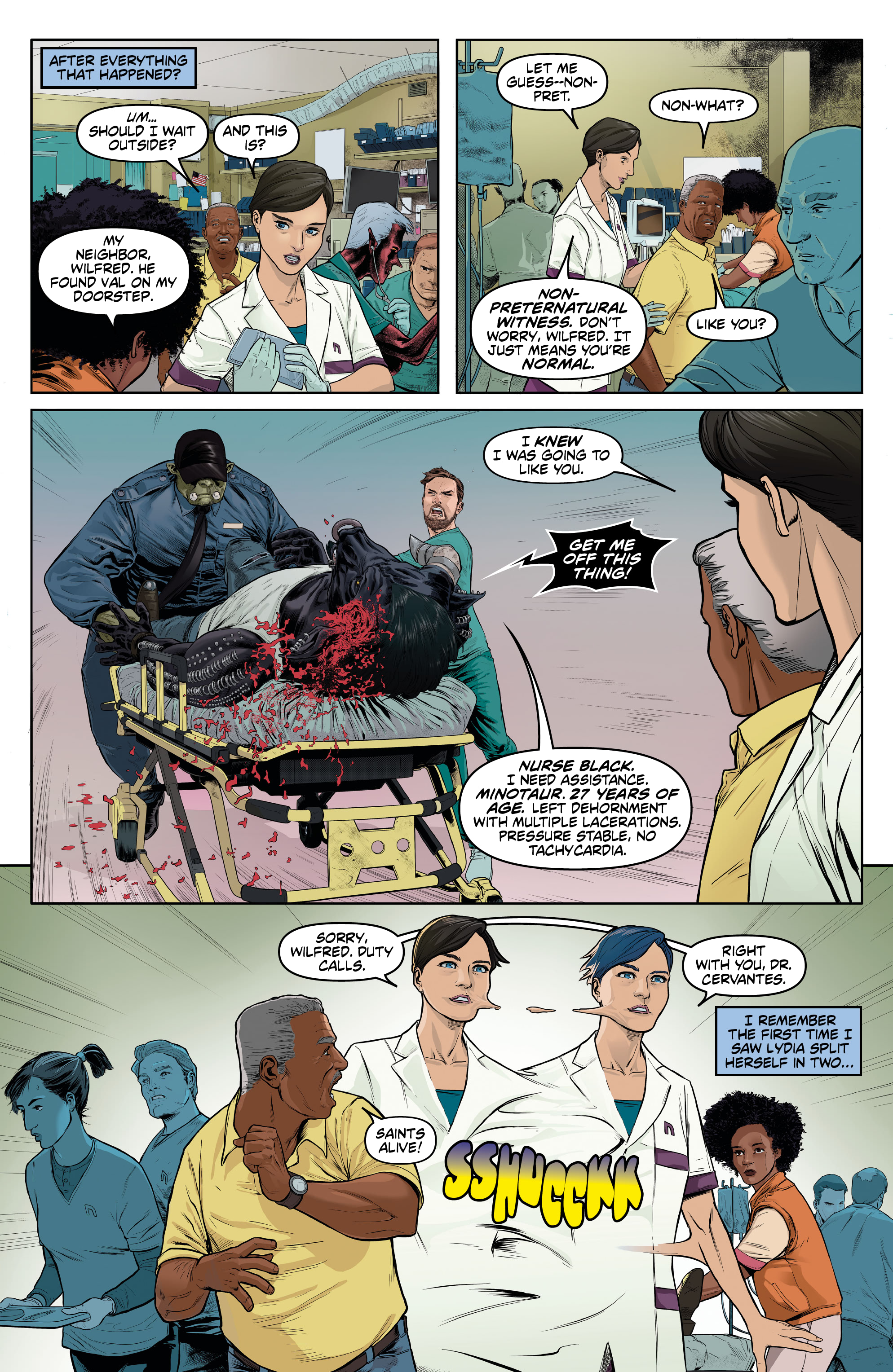 Read online The Ward comic -  Issue #1 - 11