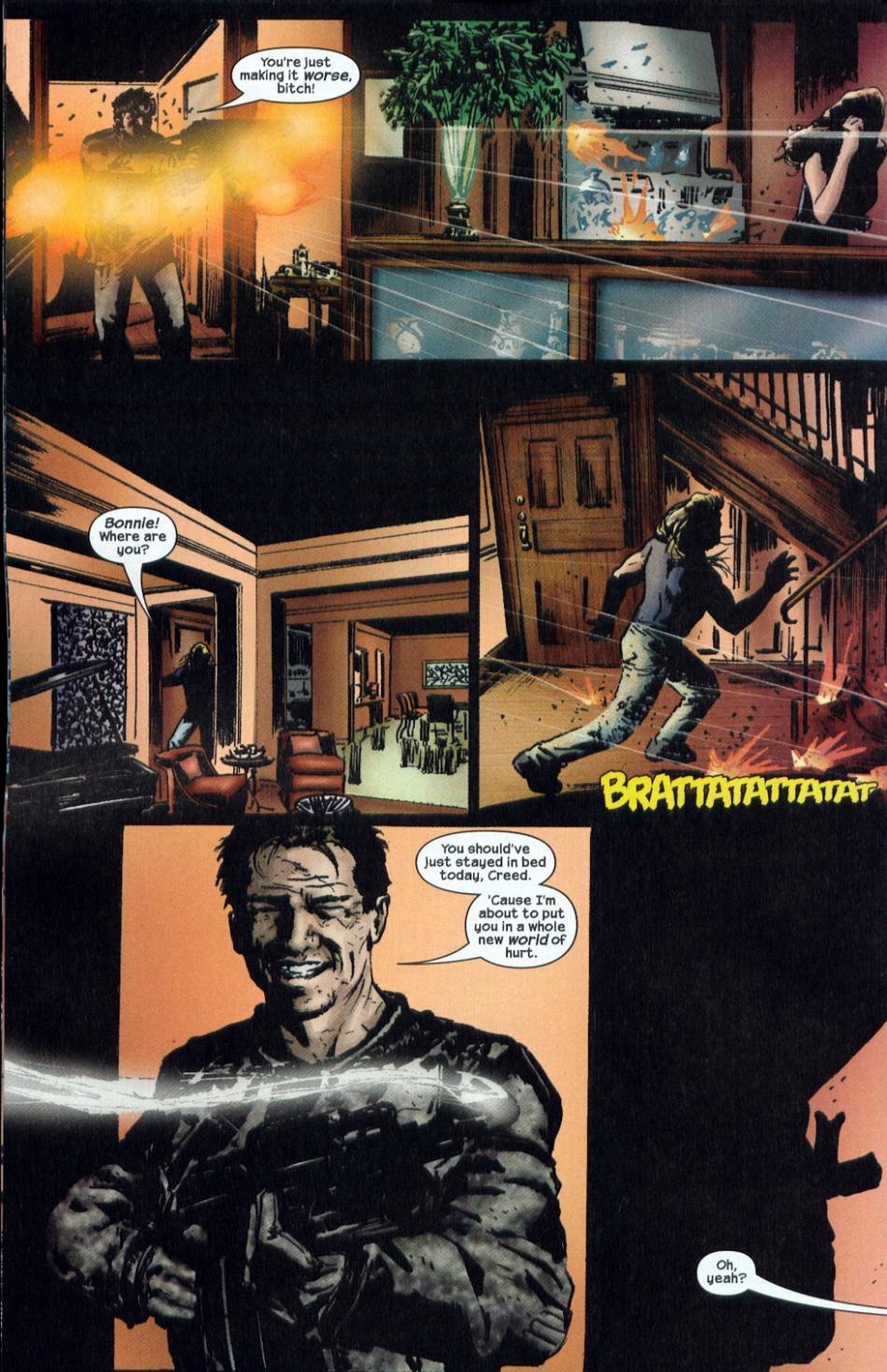 Read online Sabretooth: Mary Shelley Overdrive comic -  Issue #4 - 6