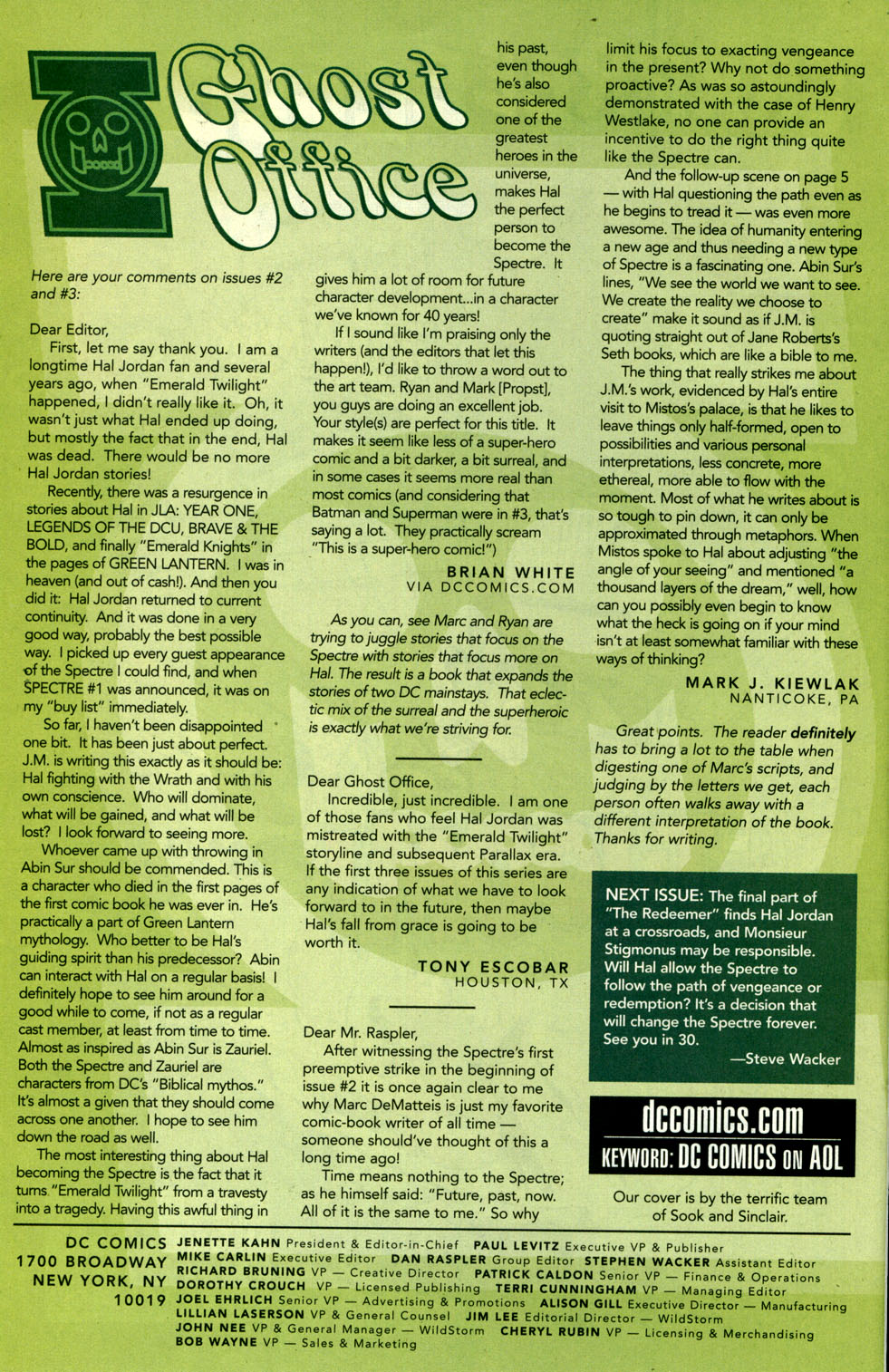 Read online The Spectre (2001) comic -  Issue #7 - 26