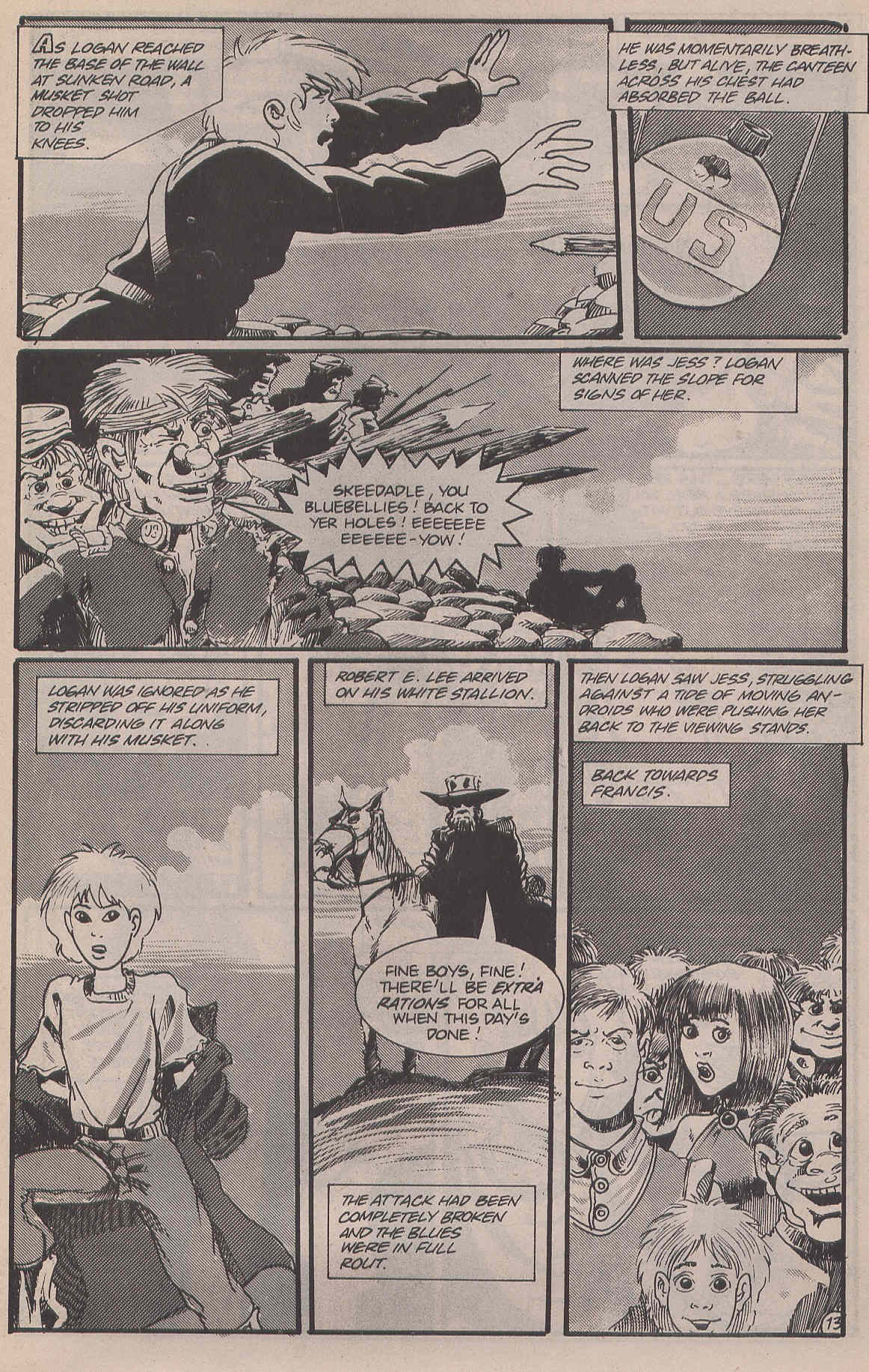 Read online Logan's Run (1990) comic -  Issue #5 - 15