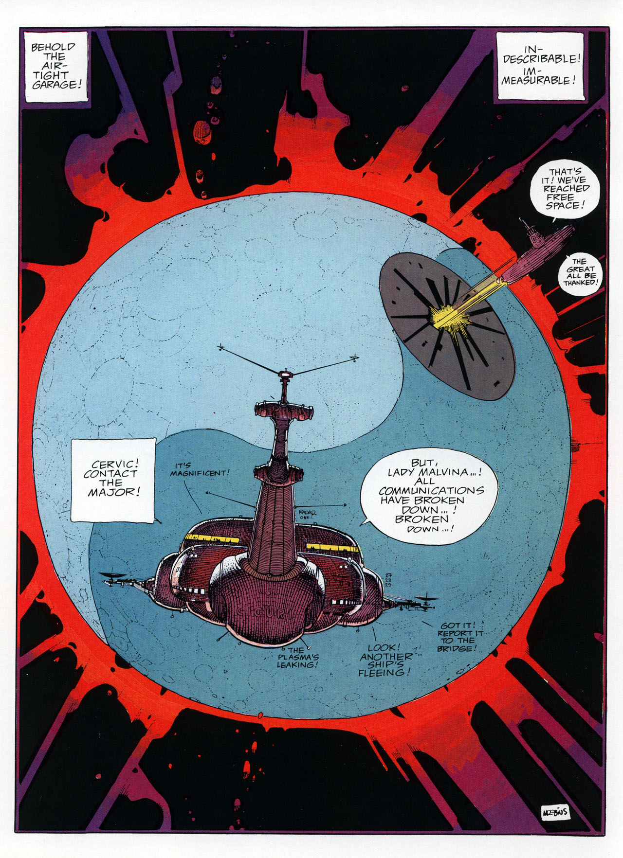 Read online Epic Graphic Novel: Moebius comic -  Issue # TPB 3 - 100