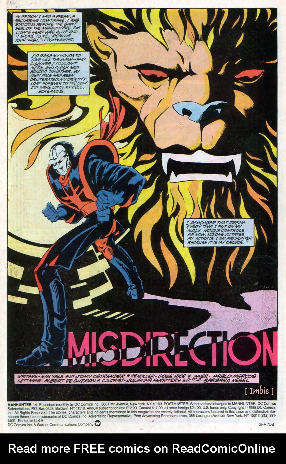 Read online Manhunter (1988) comic -  Issue #14 - 2