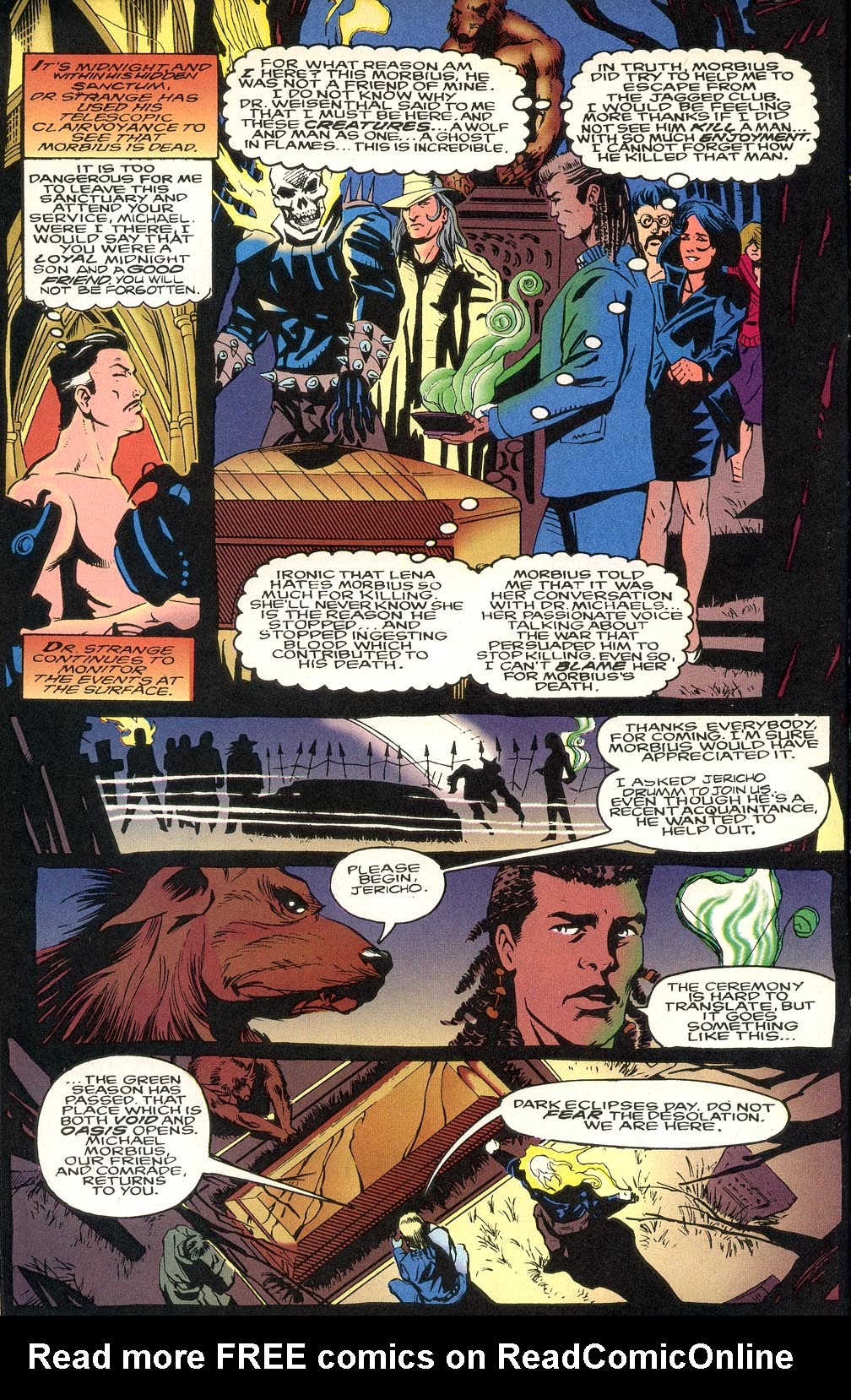 Read online Morbius: The Living Vampire (1992) comic -  Issue #29 - 14