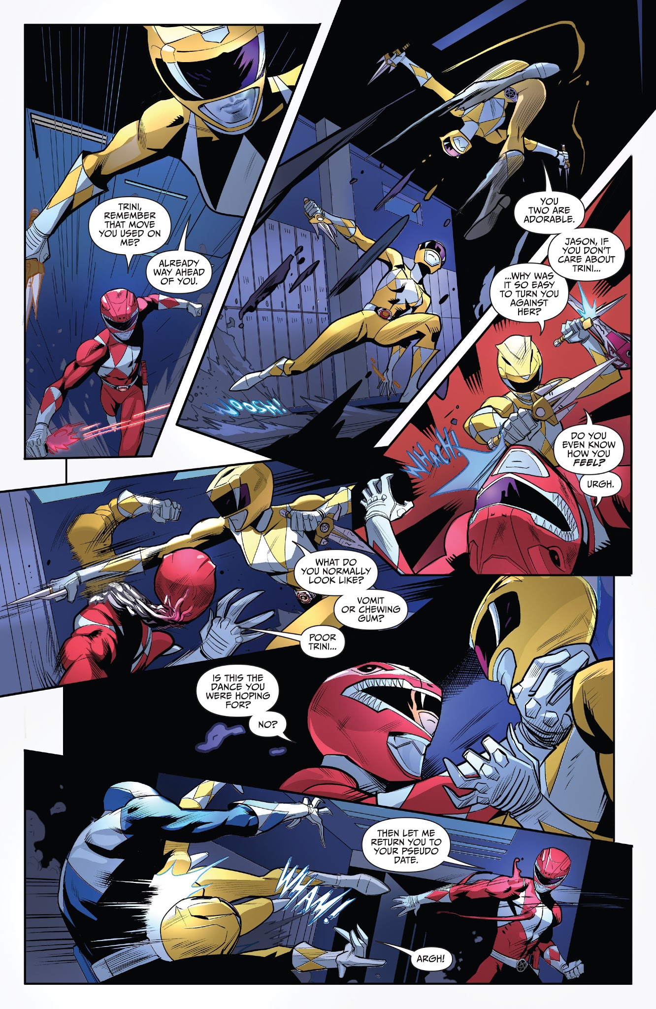 Read online Saban's Go Go Power Rangers comic -  Issue #8 - 8