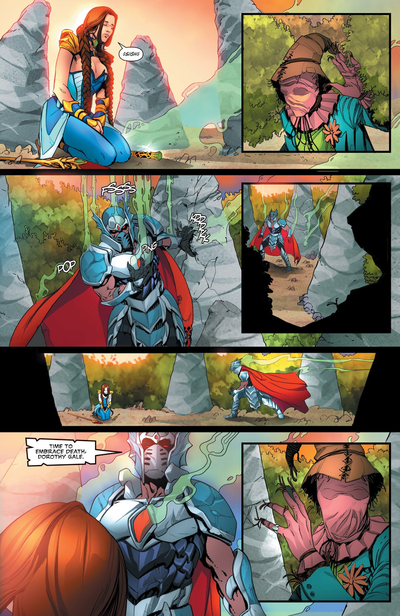 Read online Grimm Fairy Tales presents Oz: Reign of the Witch Queen comic -  Issue #4 - 16