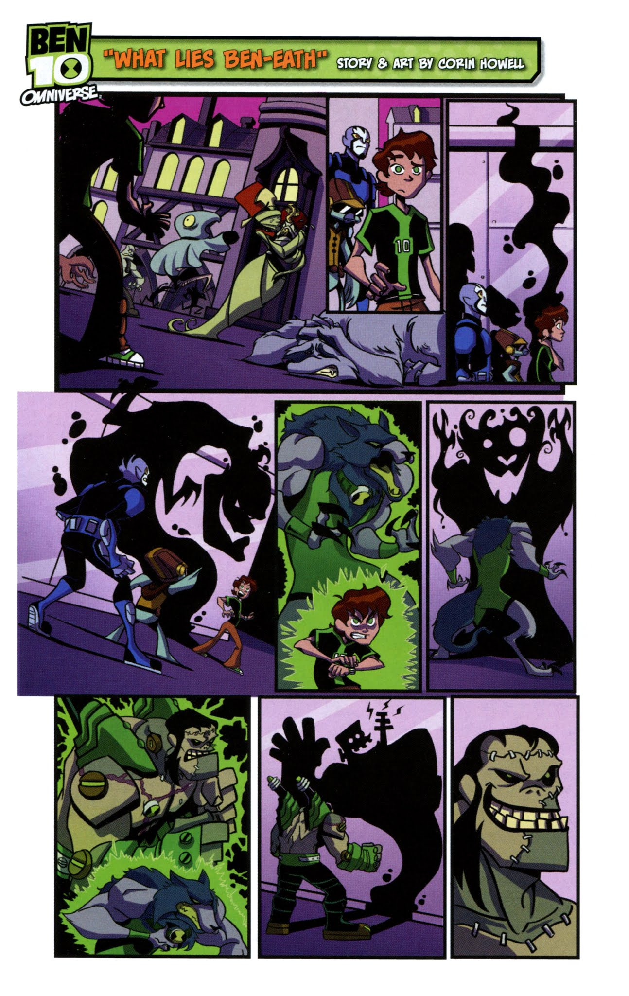 Read online Ben 10: Omniverse Halloween Special! comic -  Issue # Full - 10