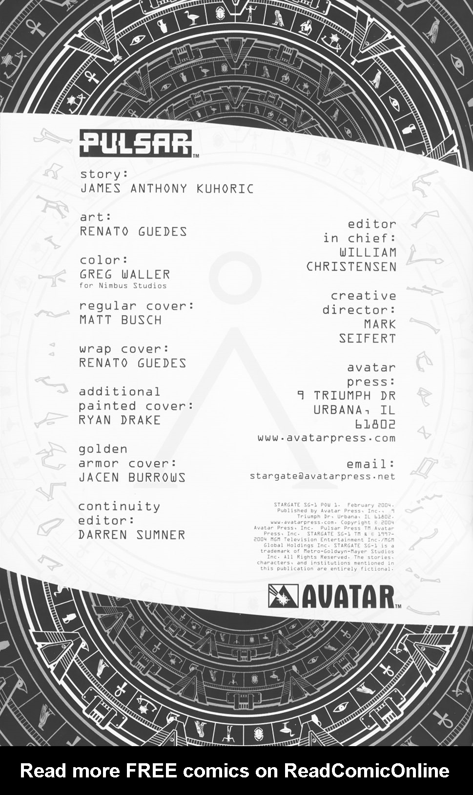 Read online Stargate SG-1: POW comic -  Issue #1 - 2