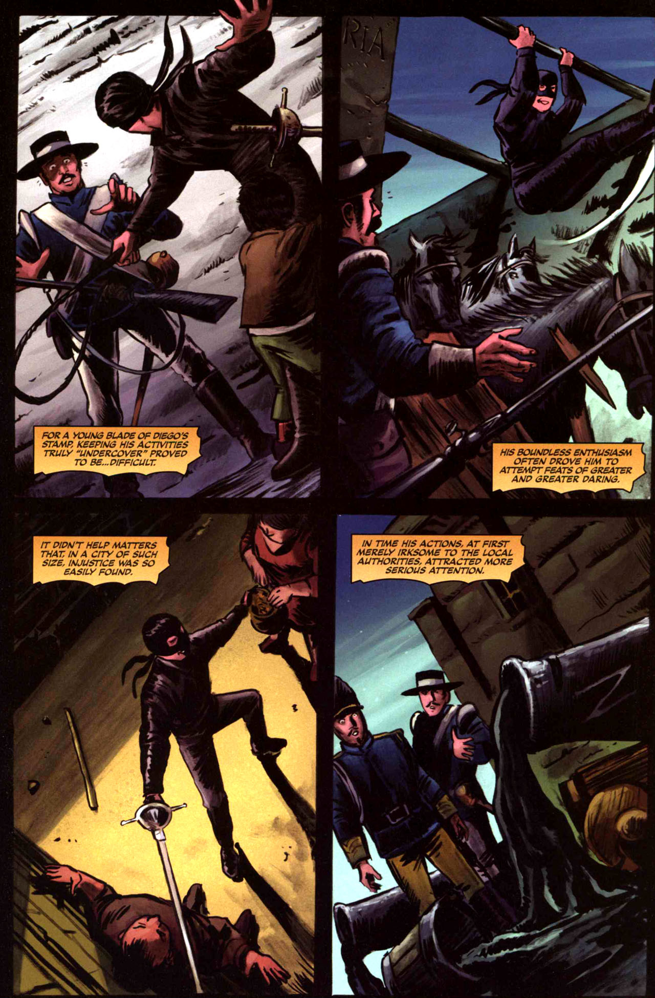 Read online Zorro (2008) comic -  Issue #5 - 13