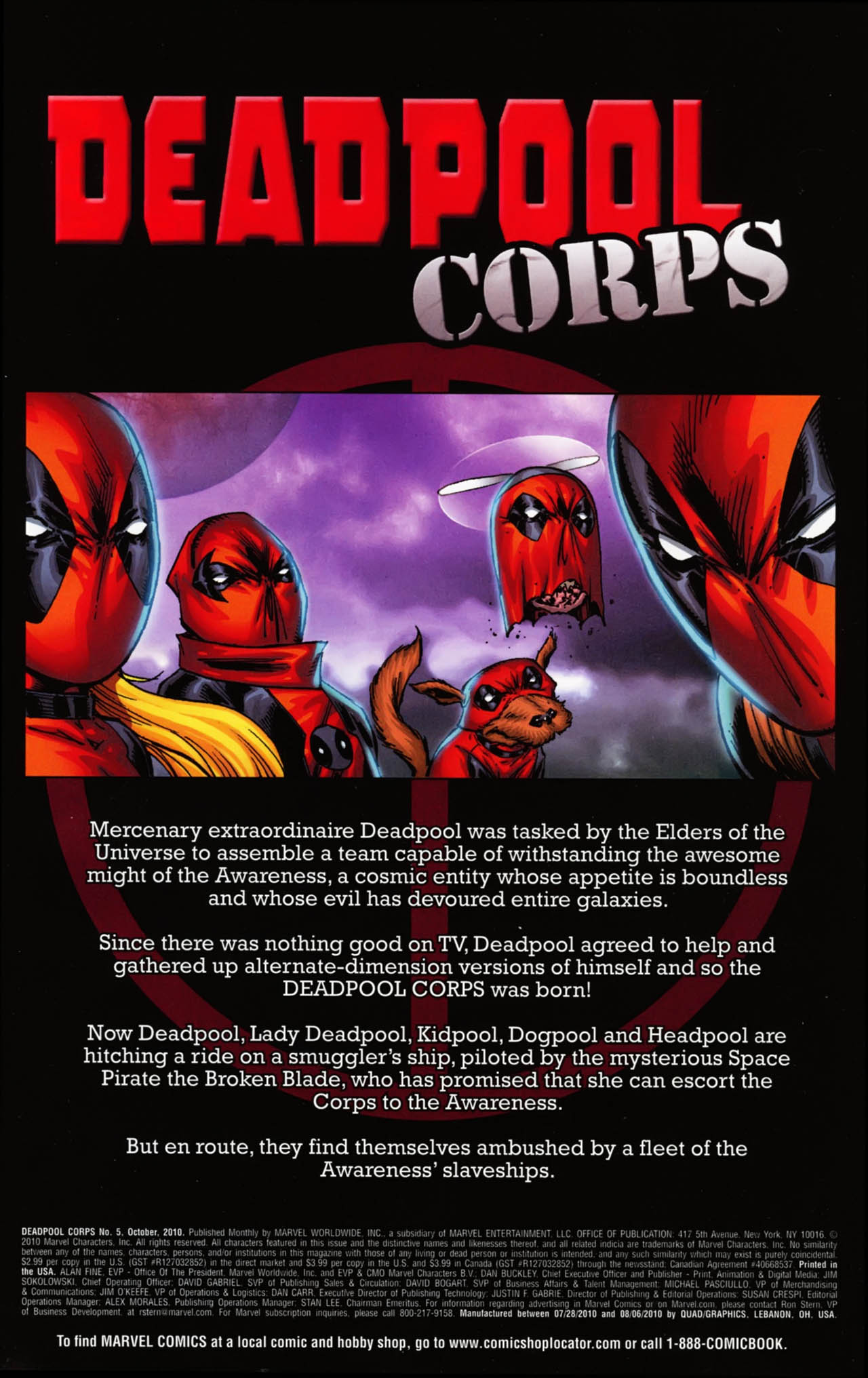 Read online Deadpool Corps (2010) comic -  Issue #5 - 2