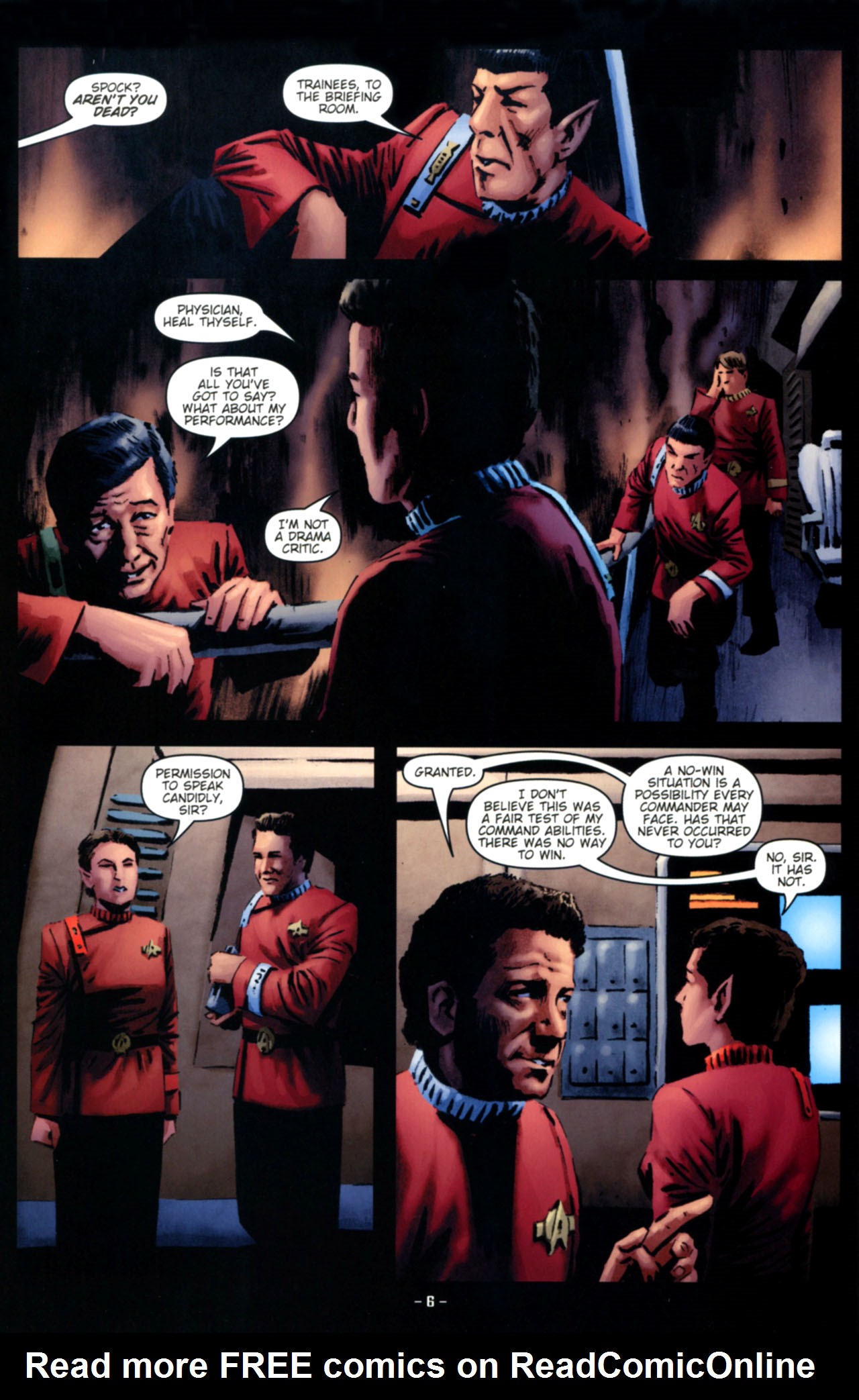 Read online Star Trek: The Wrath Of Khan comic -  Issue #1 - 8