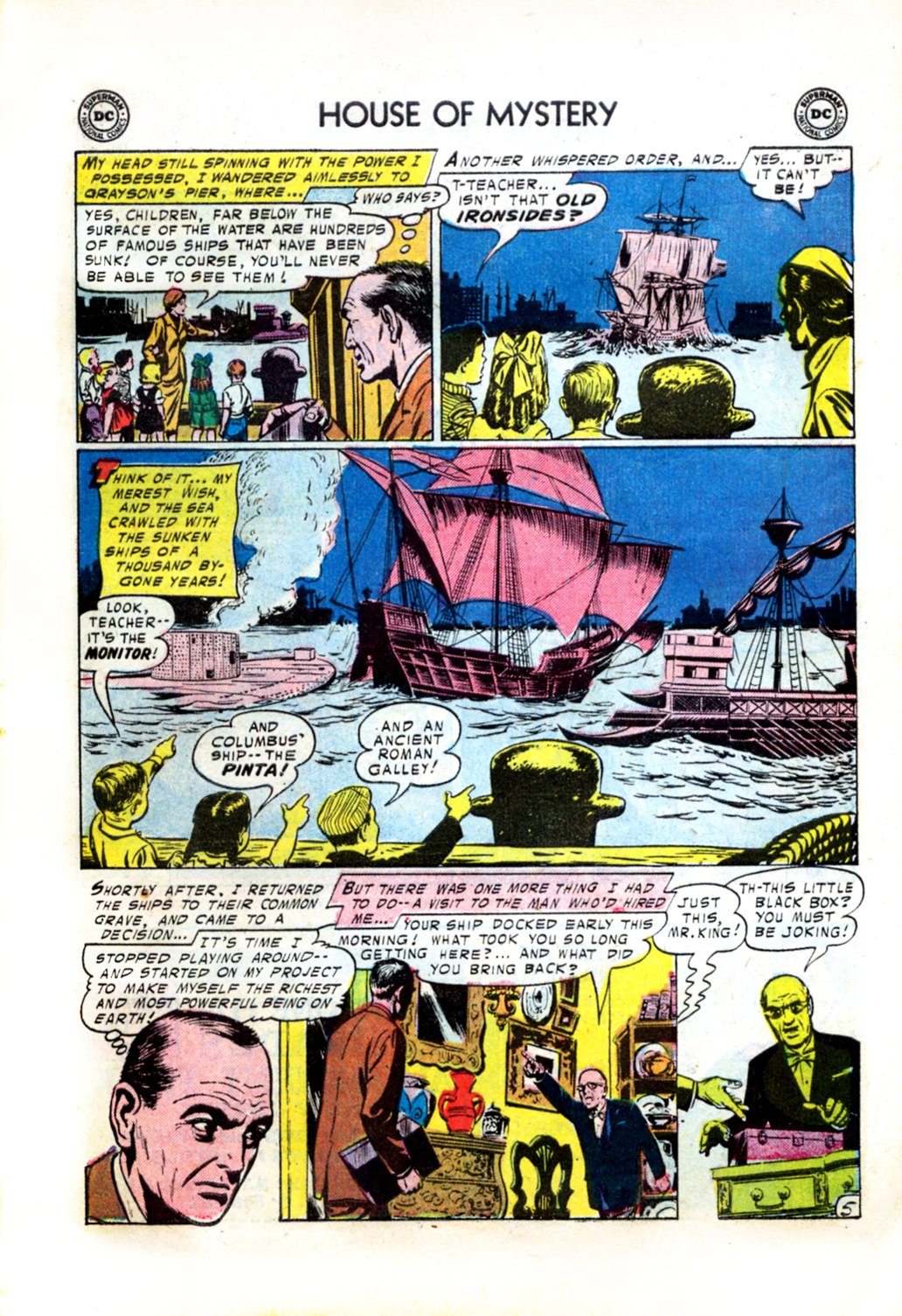 Read online House of Mystery (1951) comic -  Issue #56 - 7