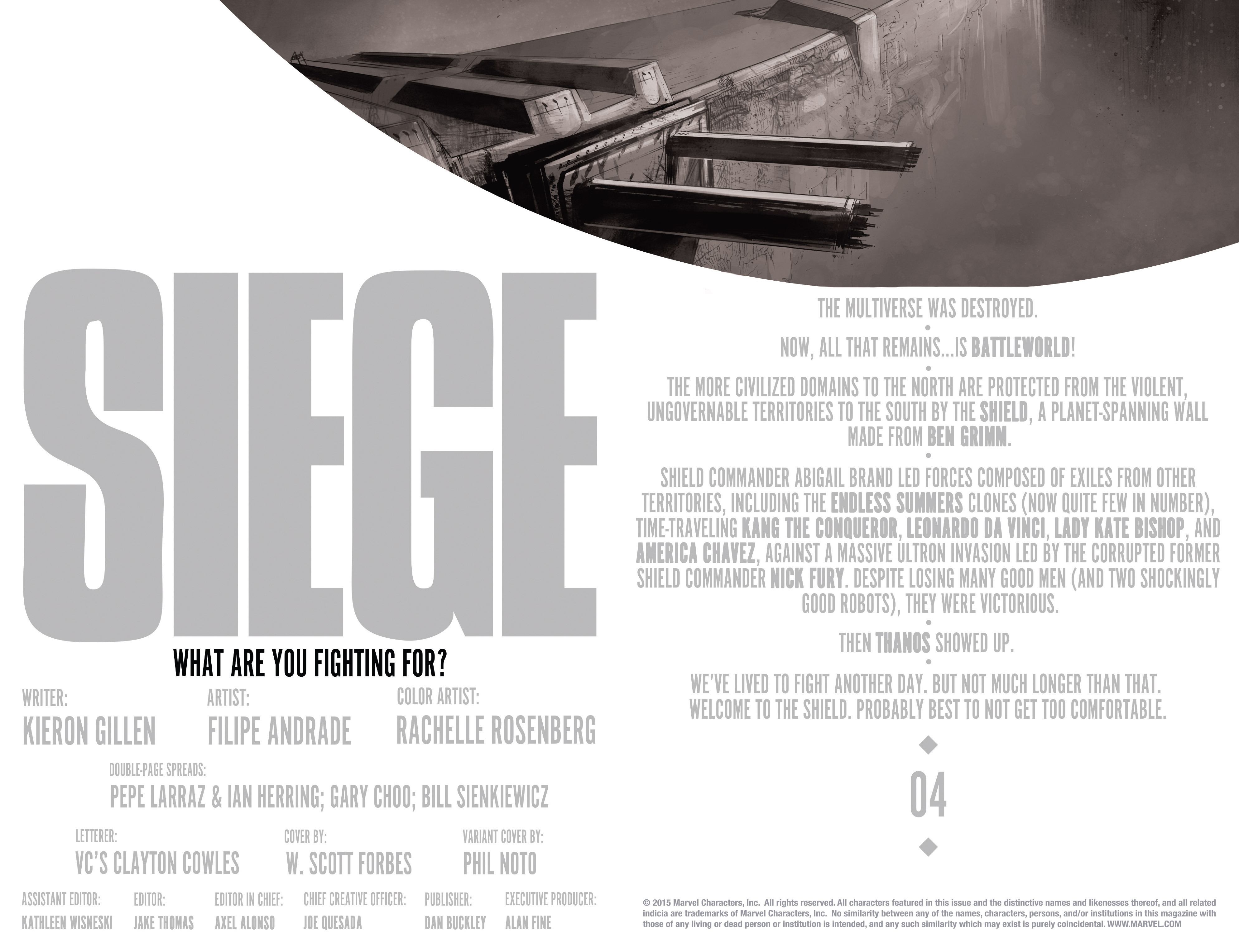 Read online Siege (2015) comic -  Issue #4 - 5
